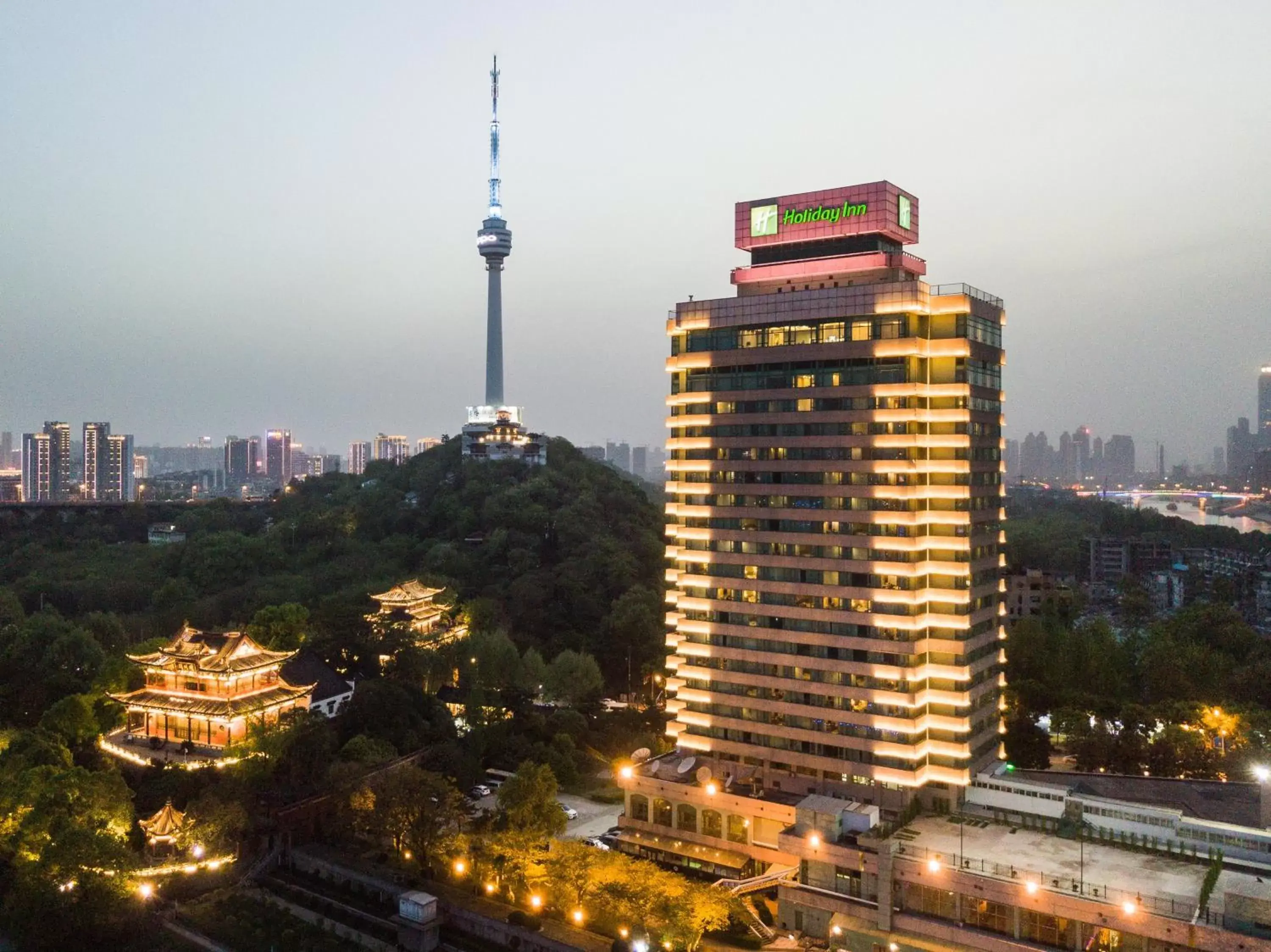 Property building in Holiday Inn Wuhan Riverside, an IHG Hotel