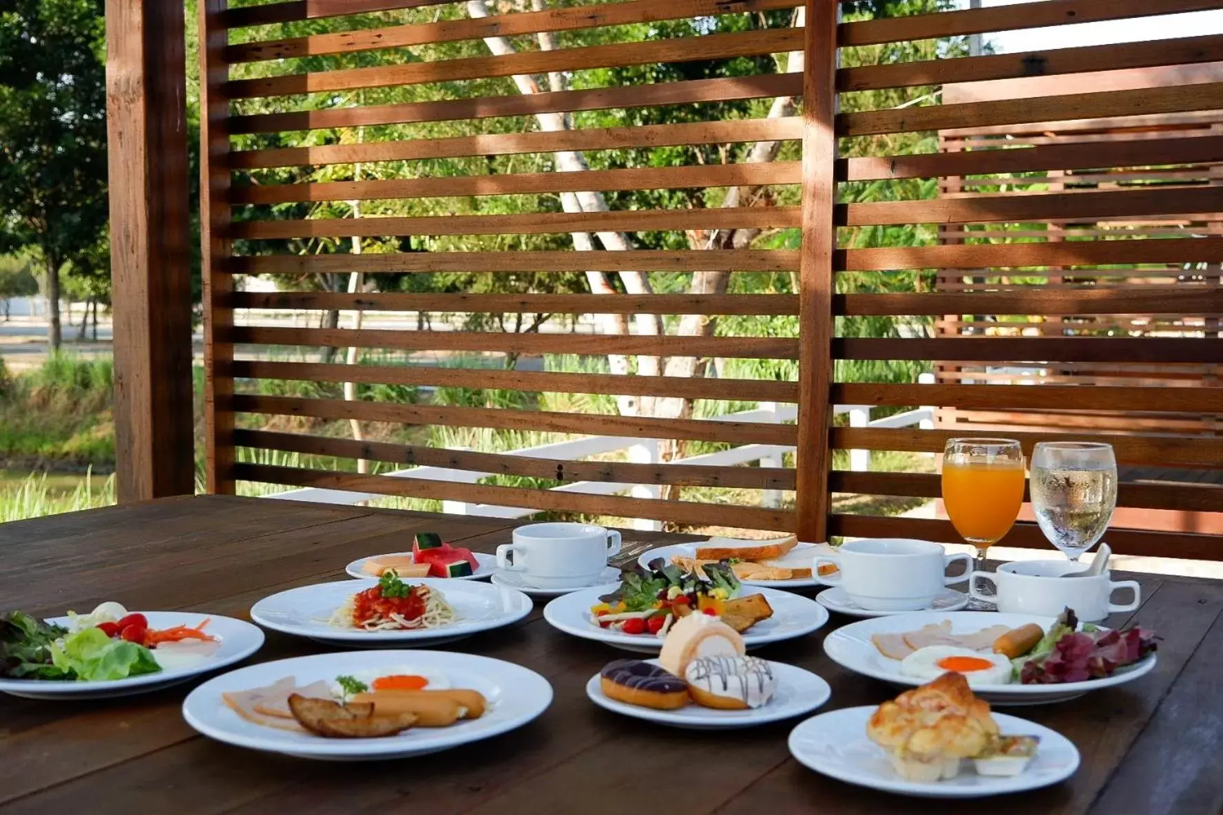 Breakfast in The Cavalli Casa Resort