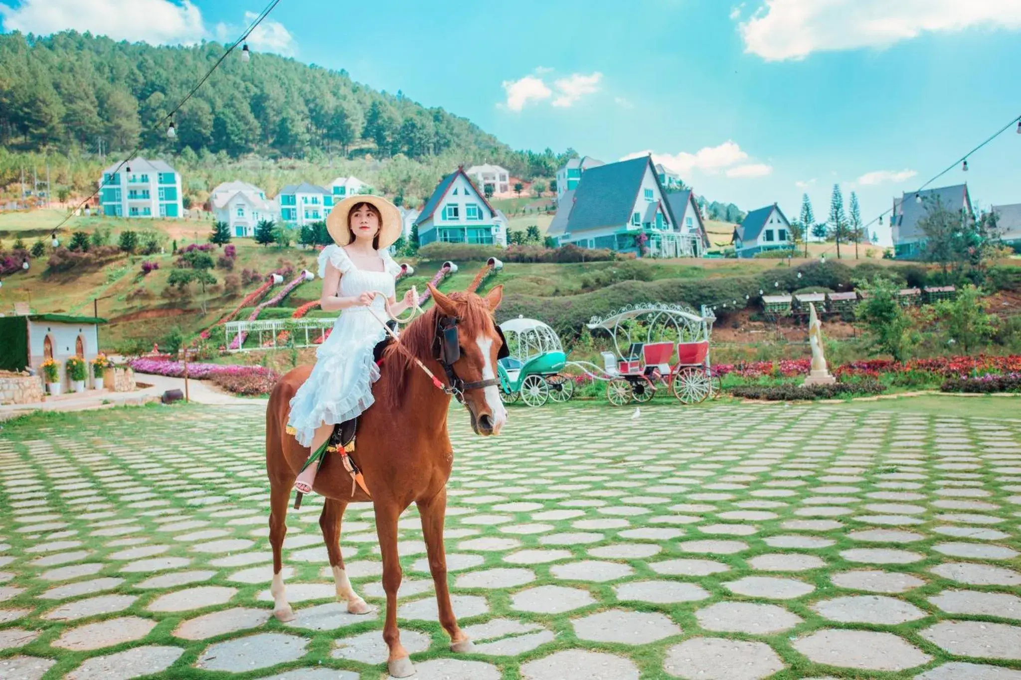 Activities, Horseback Riding in Dalat Wonder  Resort