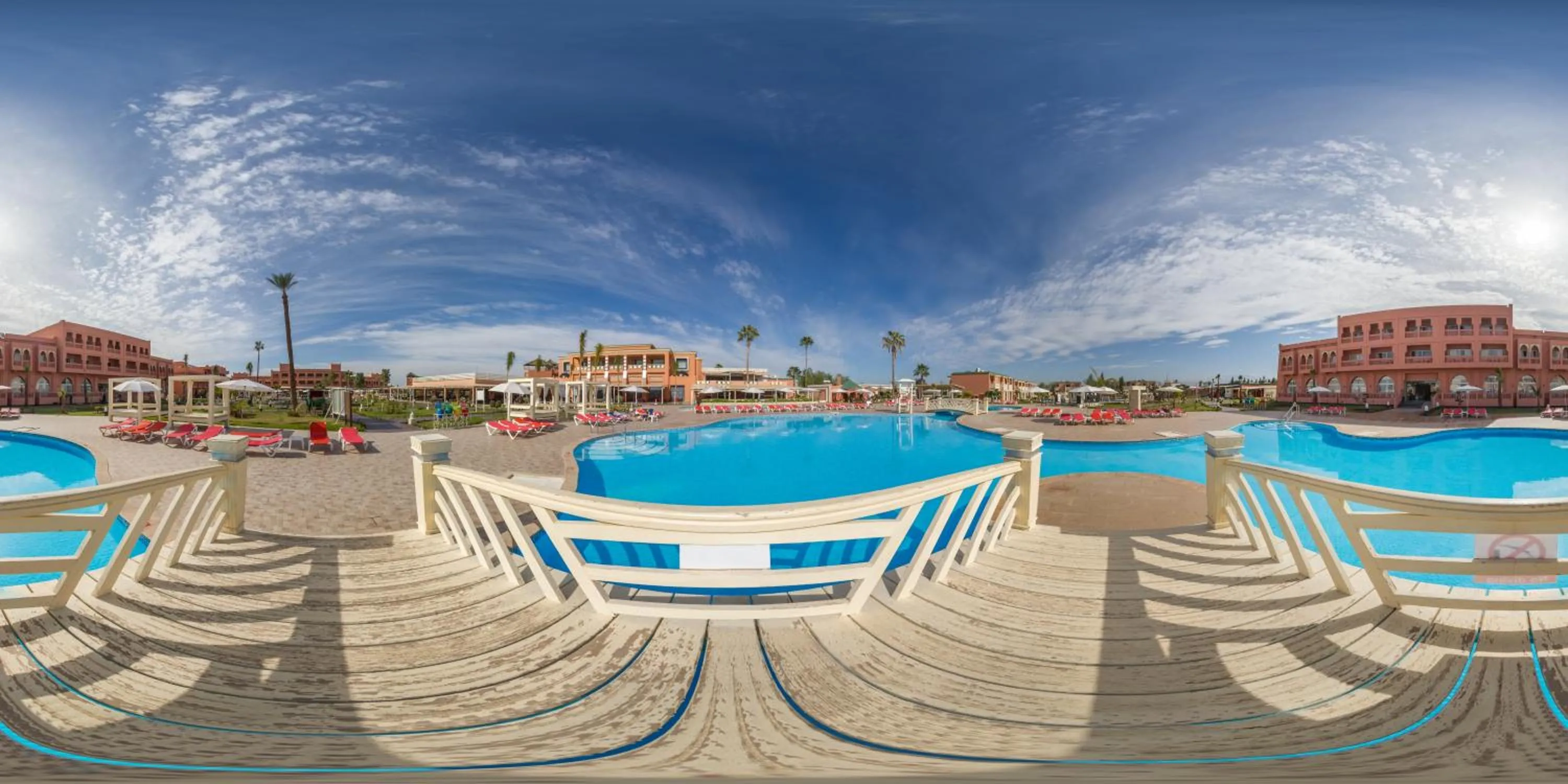 Pool view in Pickalbatros Aqua Fun Club All Inclusive