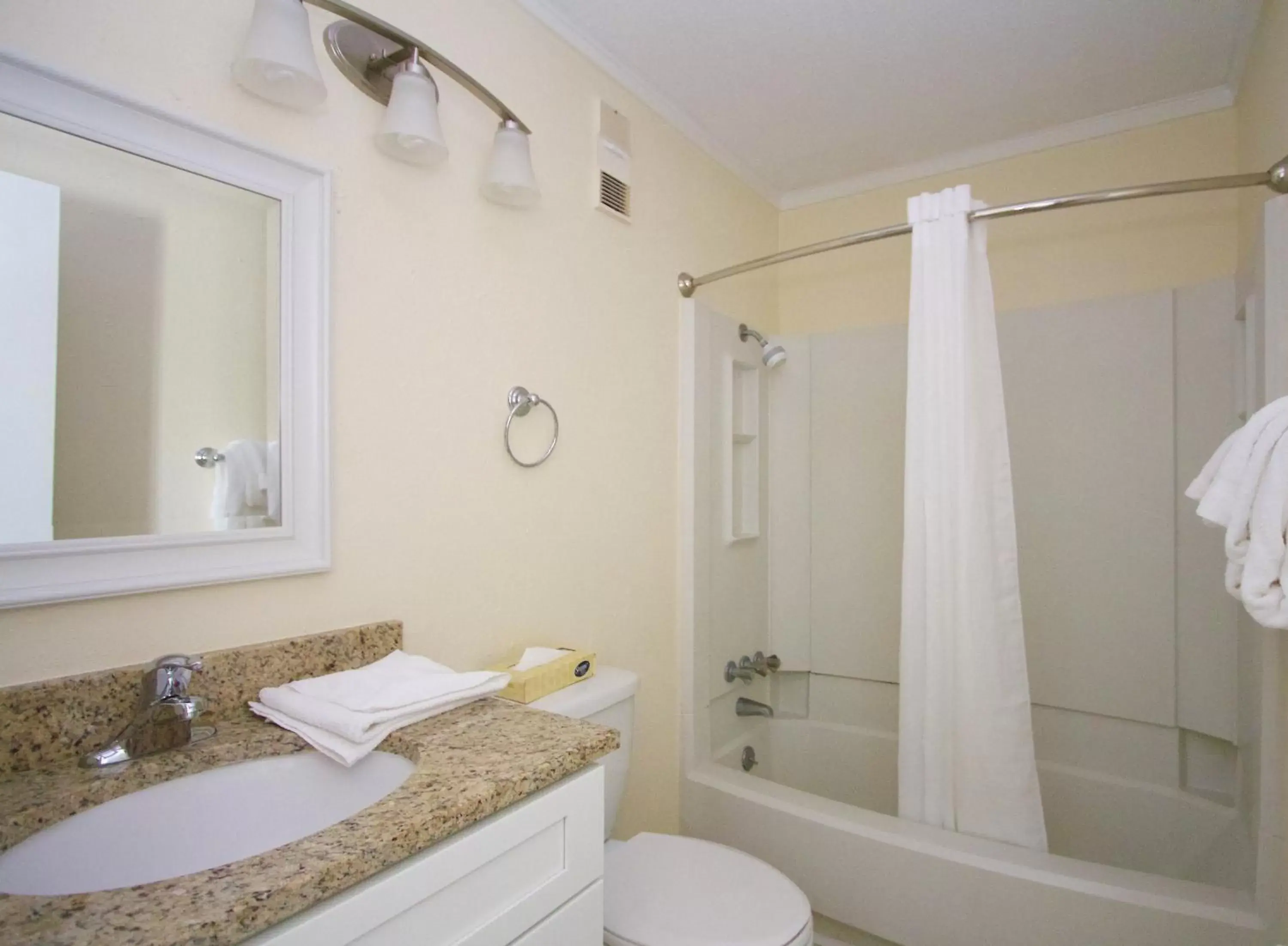 Bathroom in A Place at the Beach III, a VRI resort