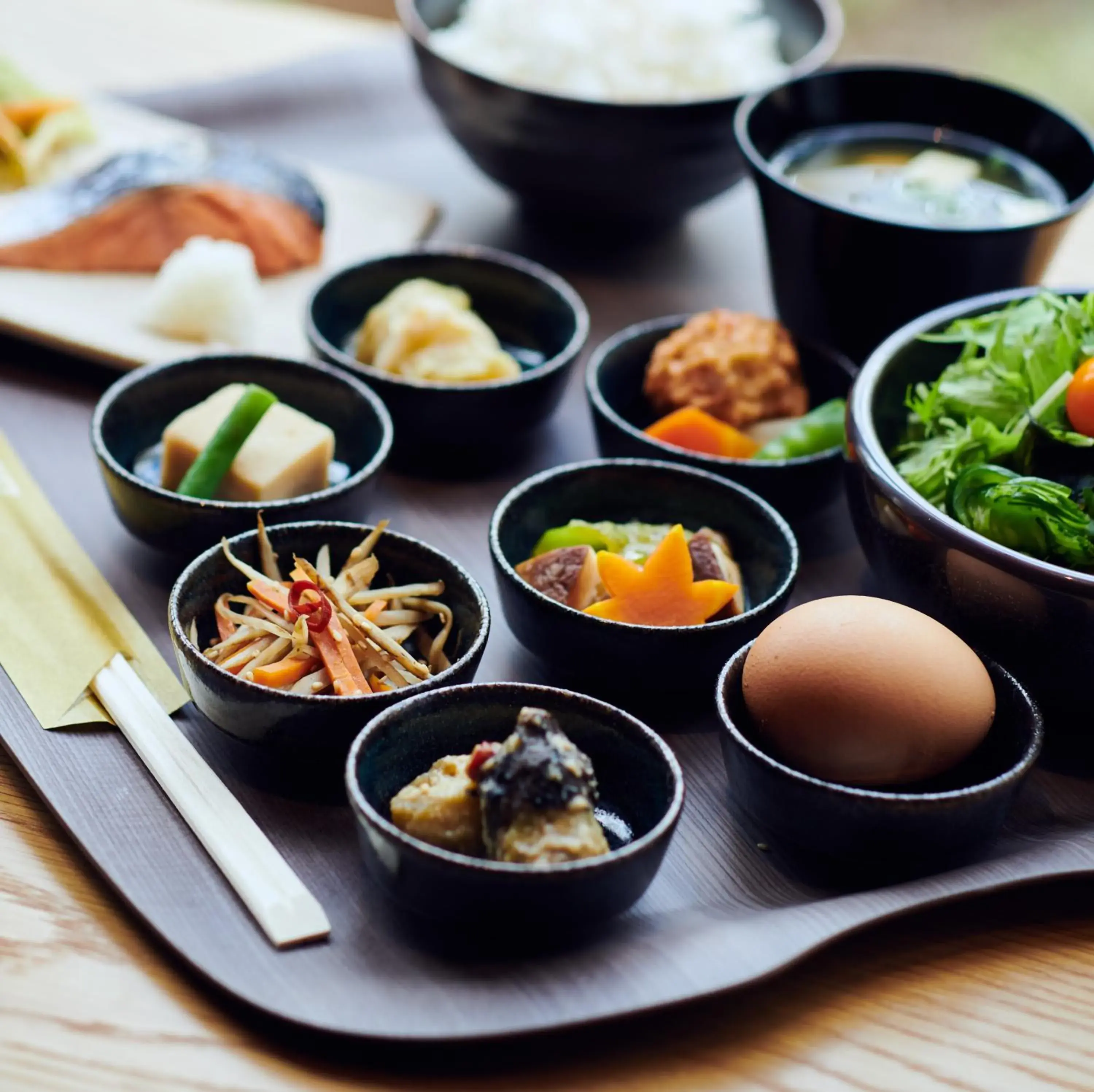 Breakfast in hotel androoms Shin-Osaka