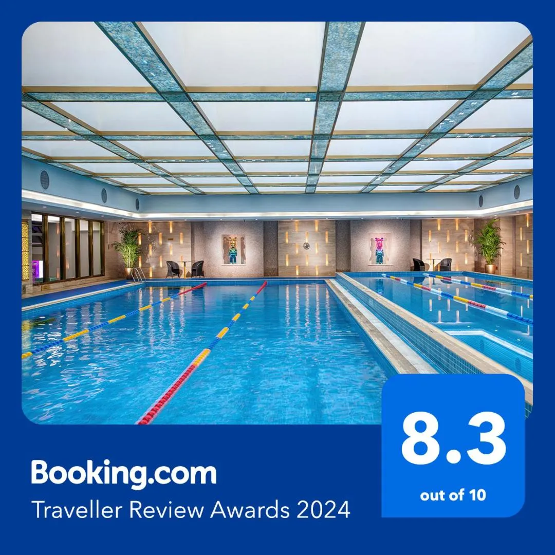 Pool view in Radegast Hotel CBD Beijing