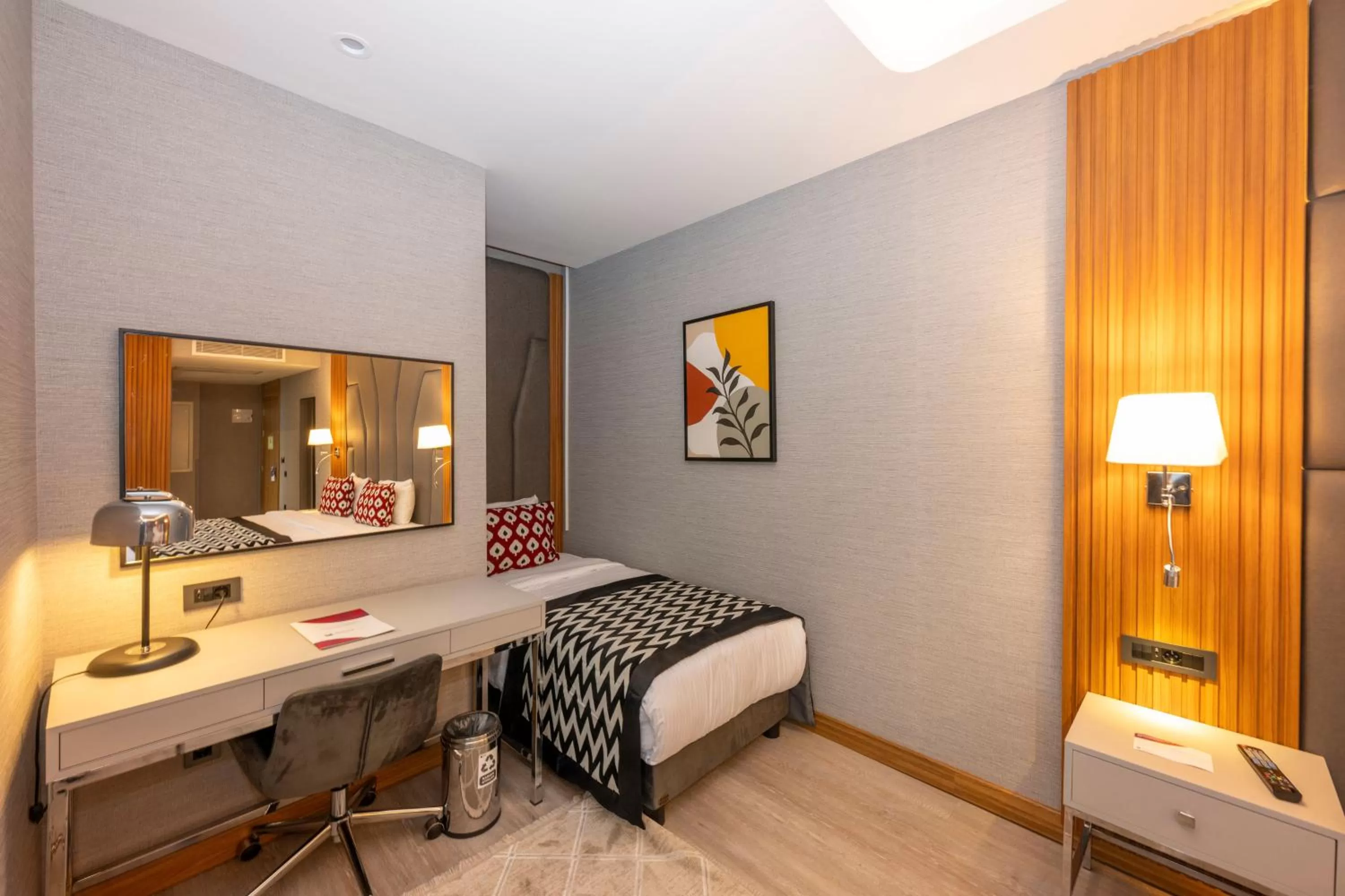 Bed in Ramada Encore by Wyndham Istanbul Sisli