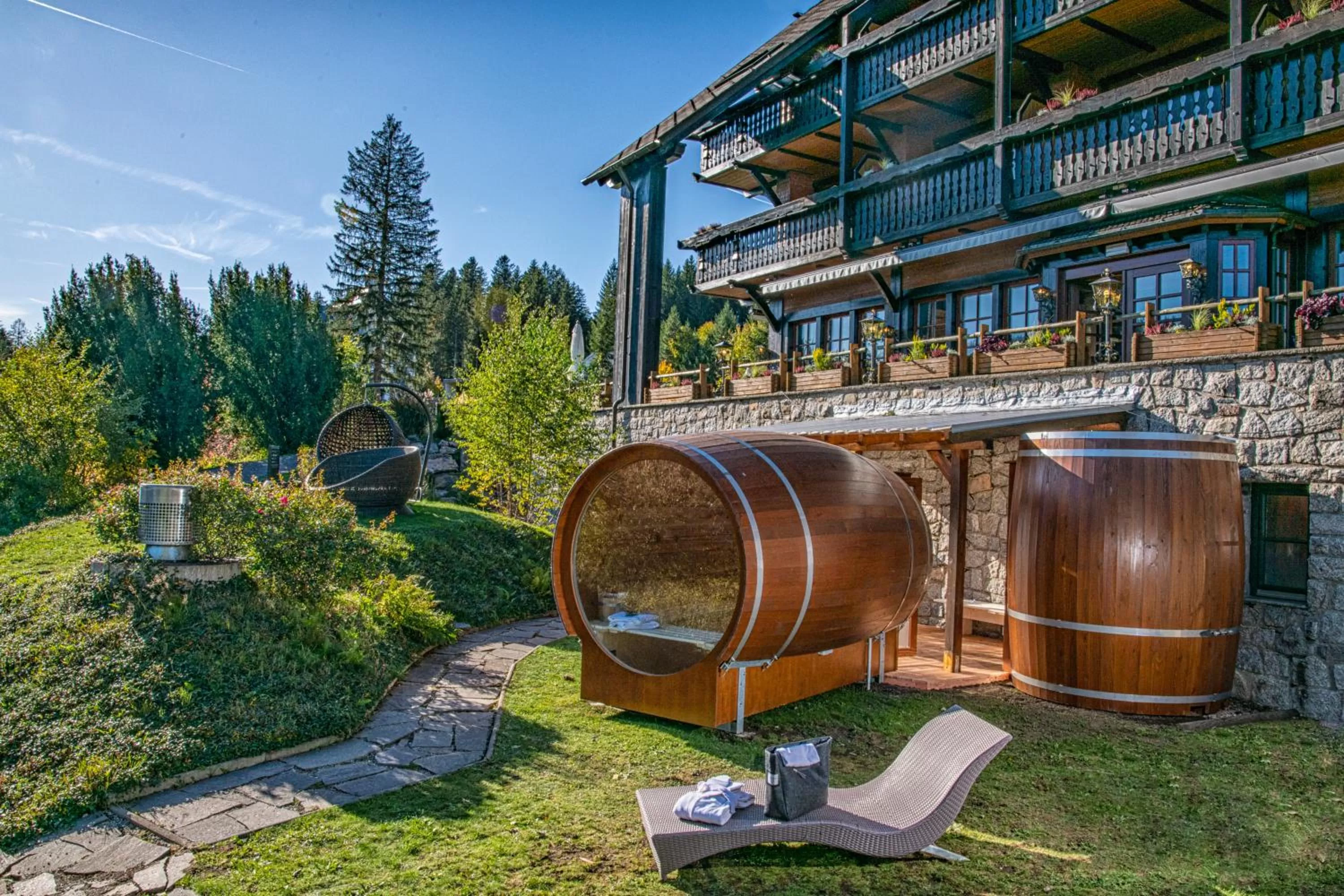 Sauna in Alemannenhof - Boutique Hotel am Titisee
