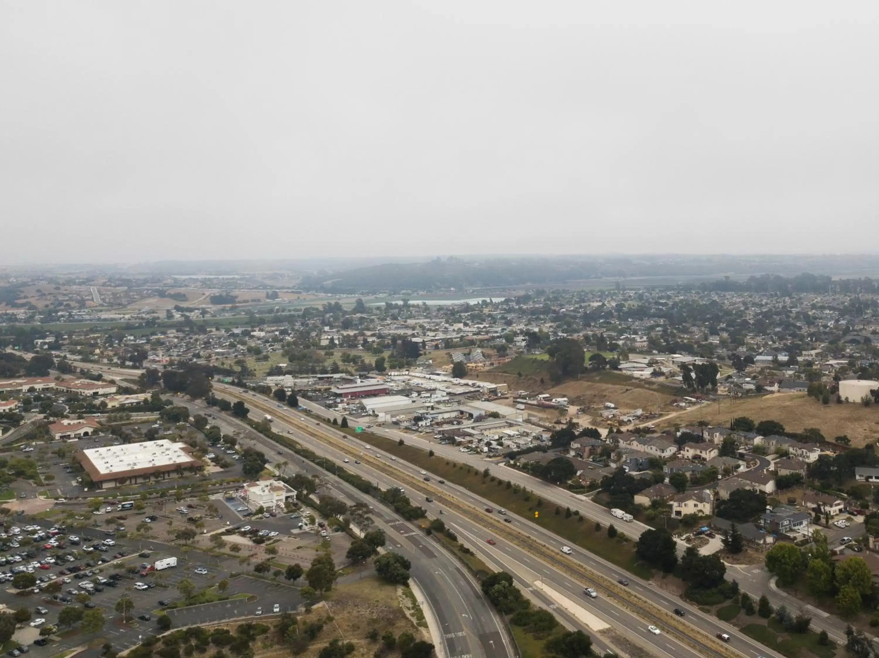 Bird's-eye View in Pismo View Inn