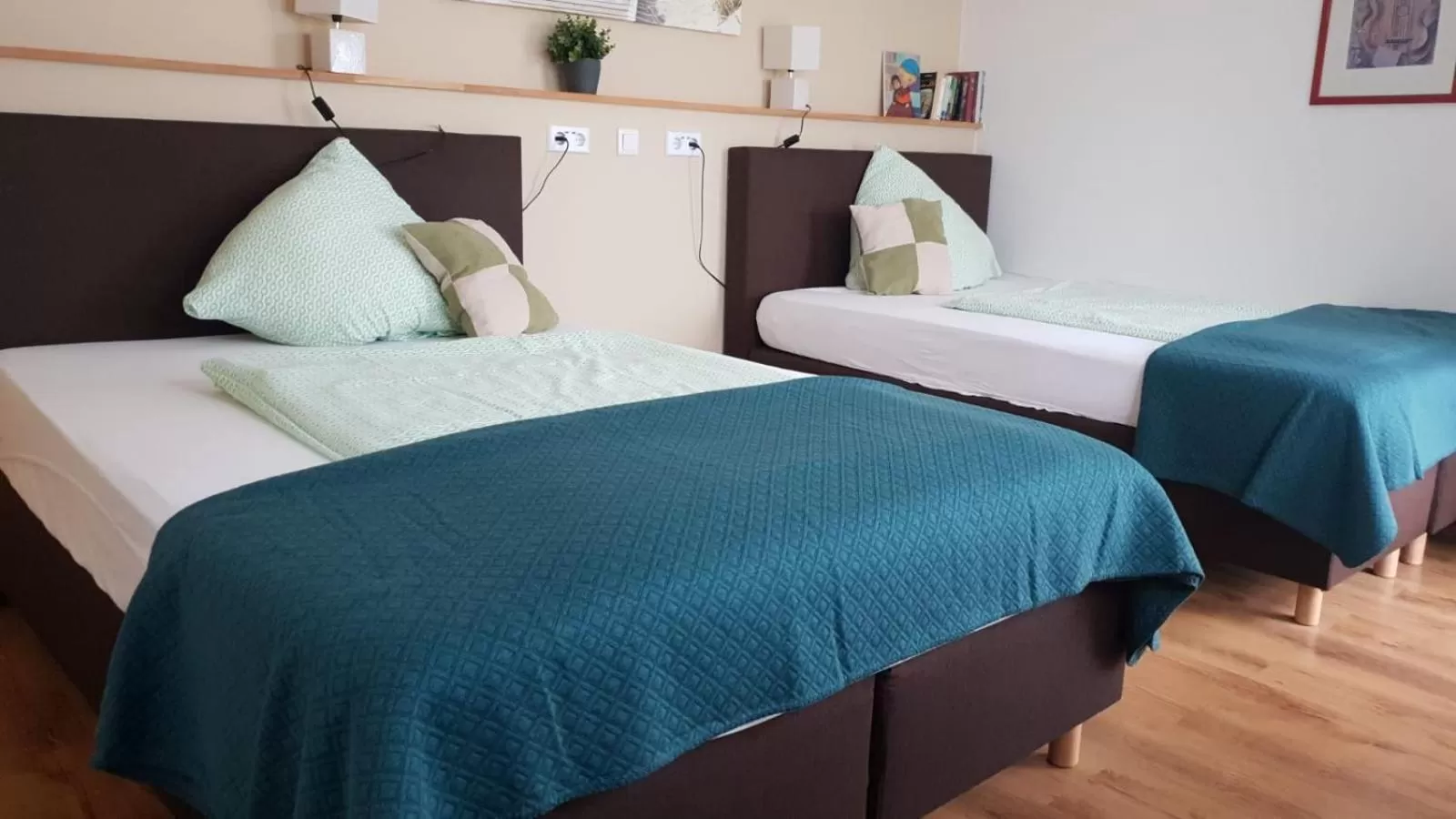 Bed in Kraft Hotel A61 Worms - Alzey