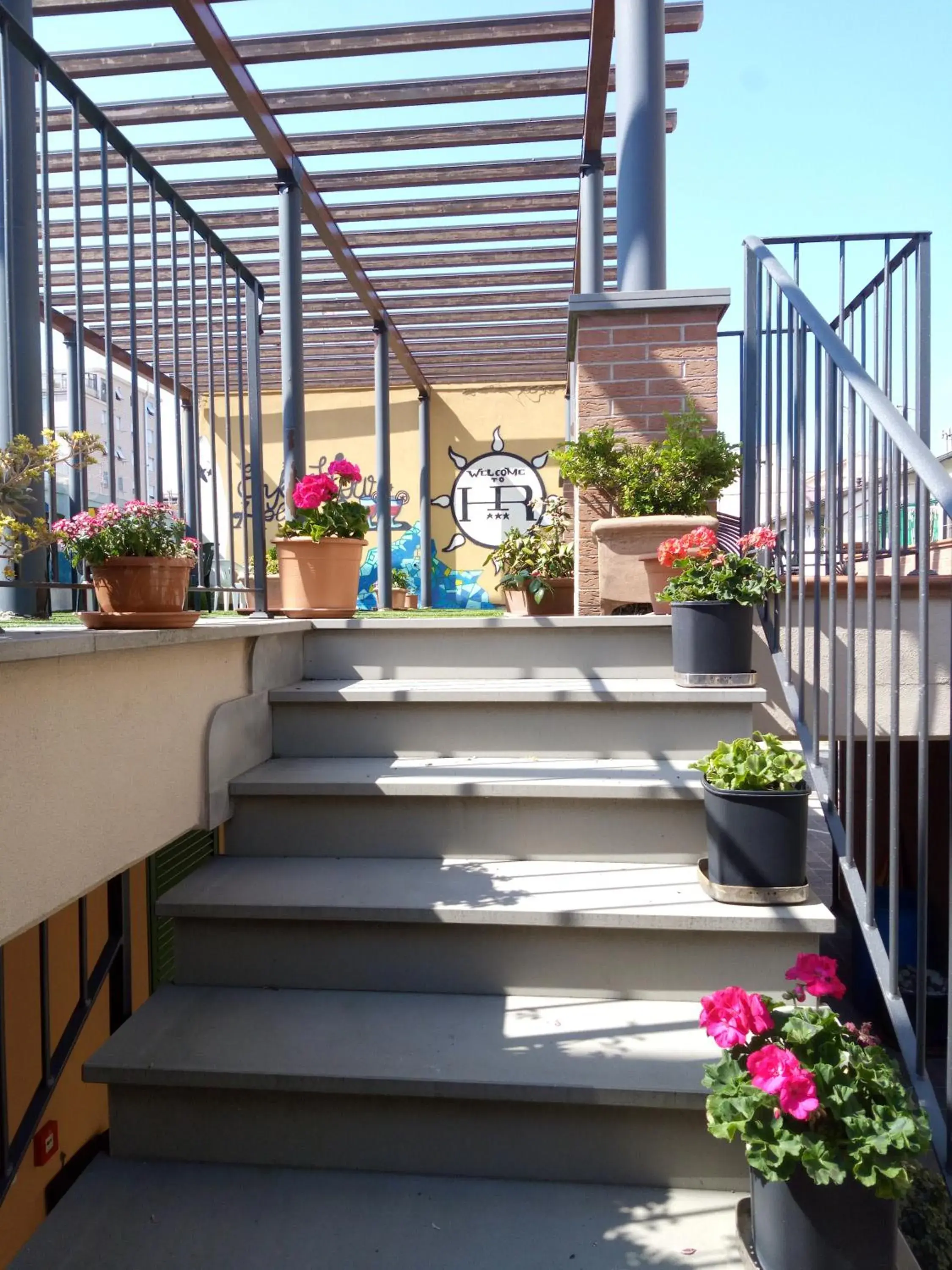 Balcony/Terrace in Hotel Rosignano