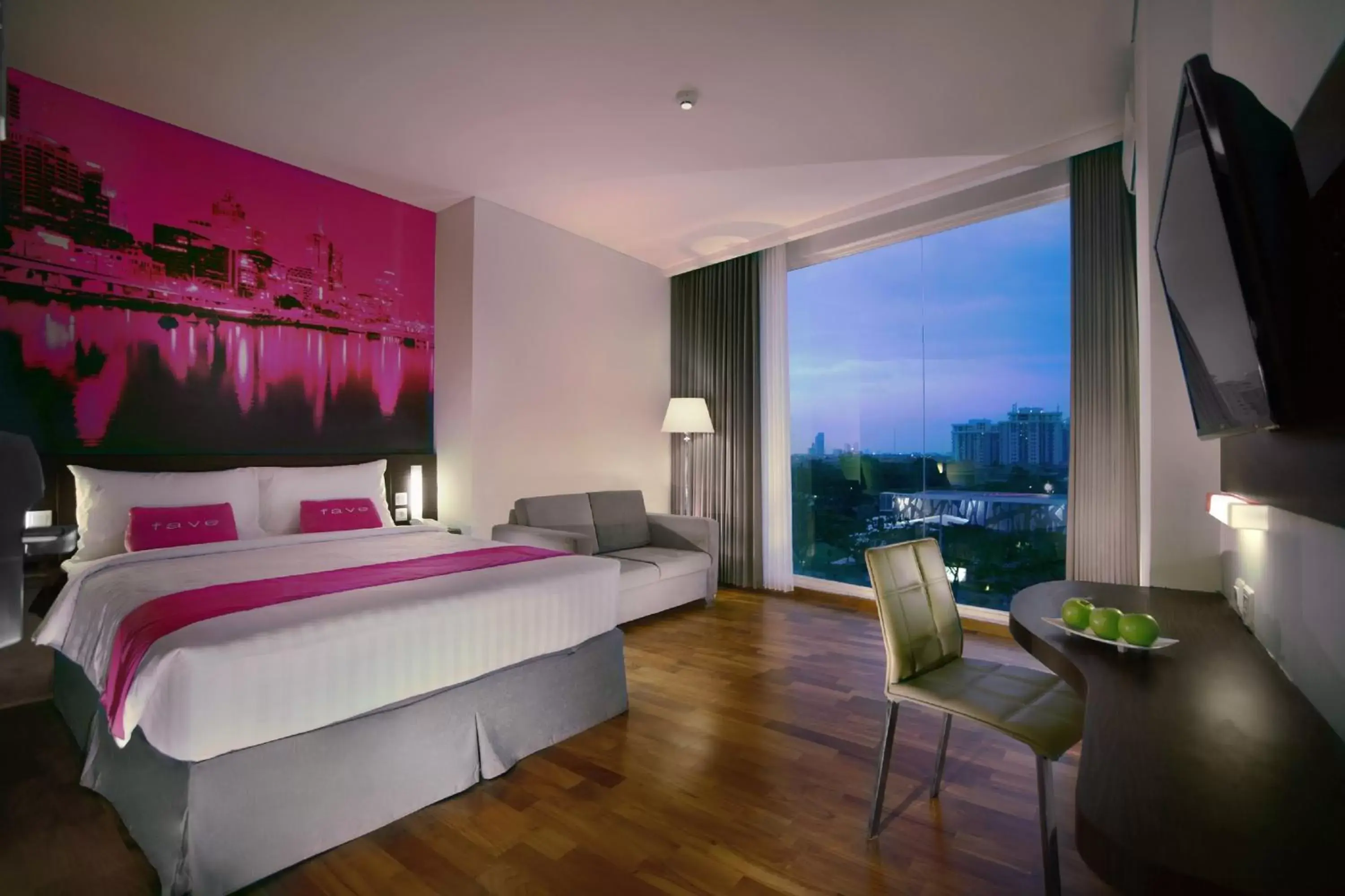 Bedroom, Room Photo in favehotel Graha Agung Surabaya