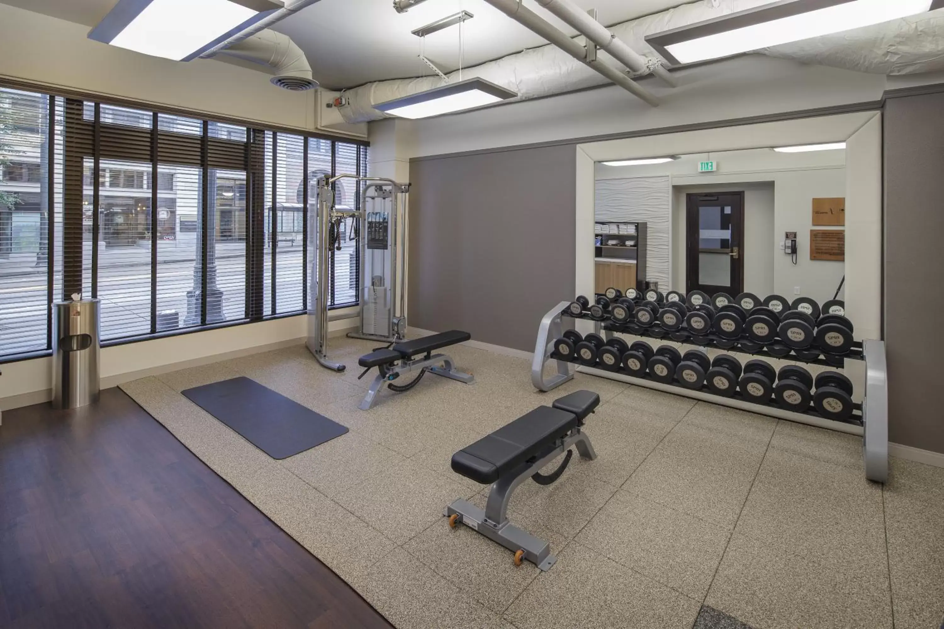 Fitness centre/facilities in Arctic Club Hotel