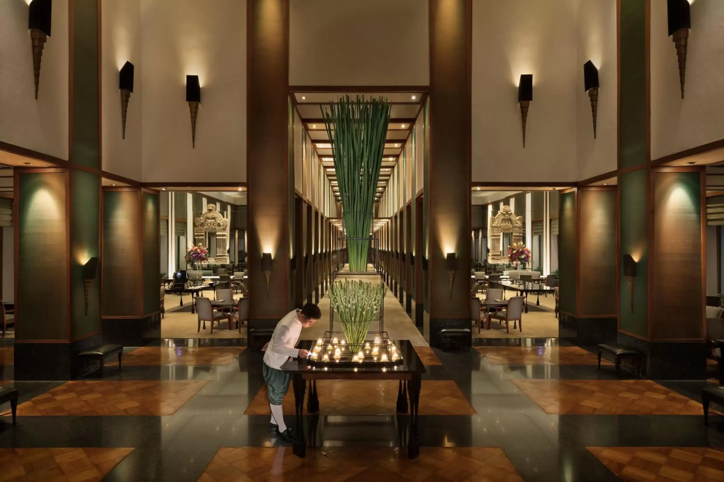Lobby or reception, Restaurant/Places to Eat in The Sukhothai Bangkok - SHA Plus Certified