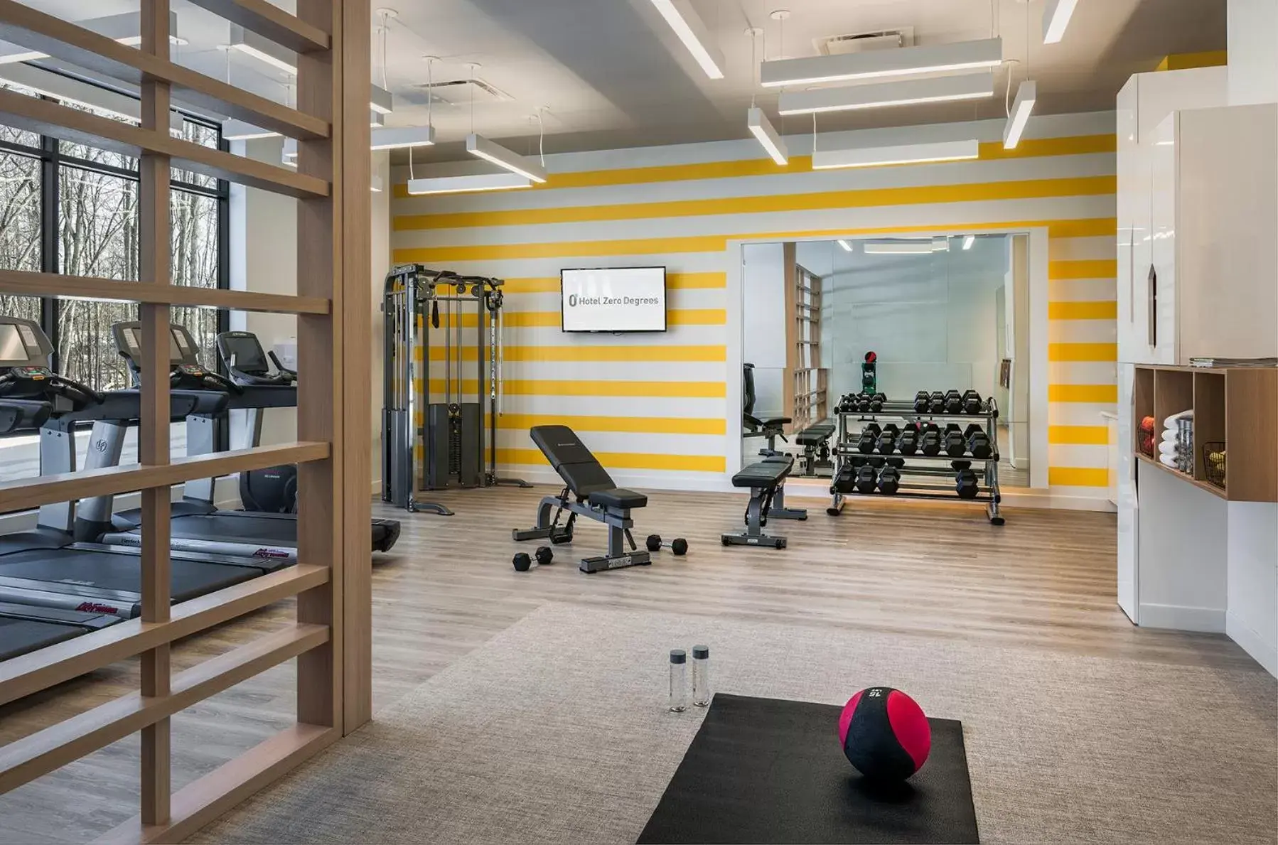 Fitness Center/Facilities in Hotel Zero Degrees Danbury