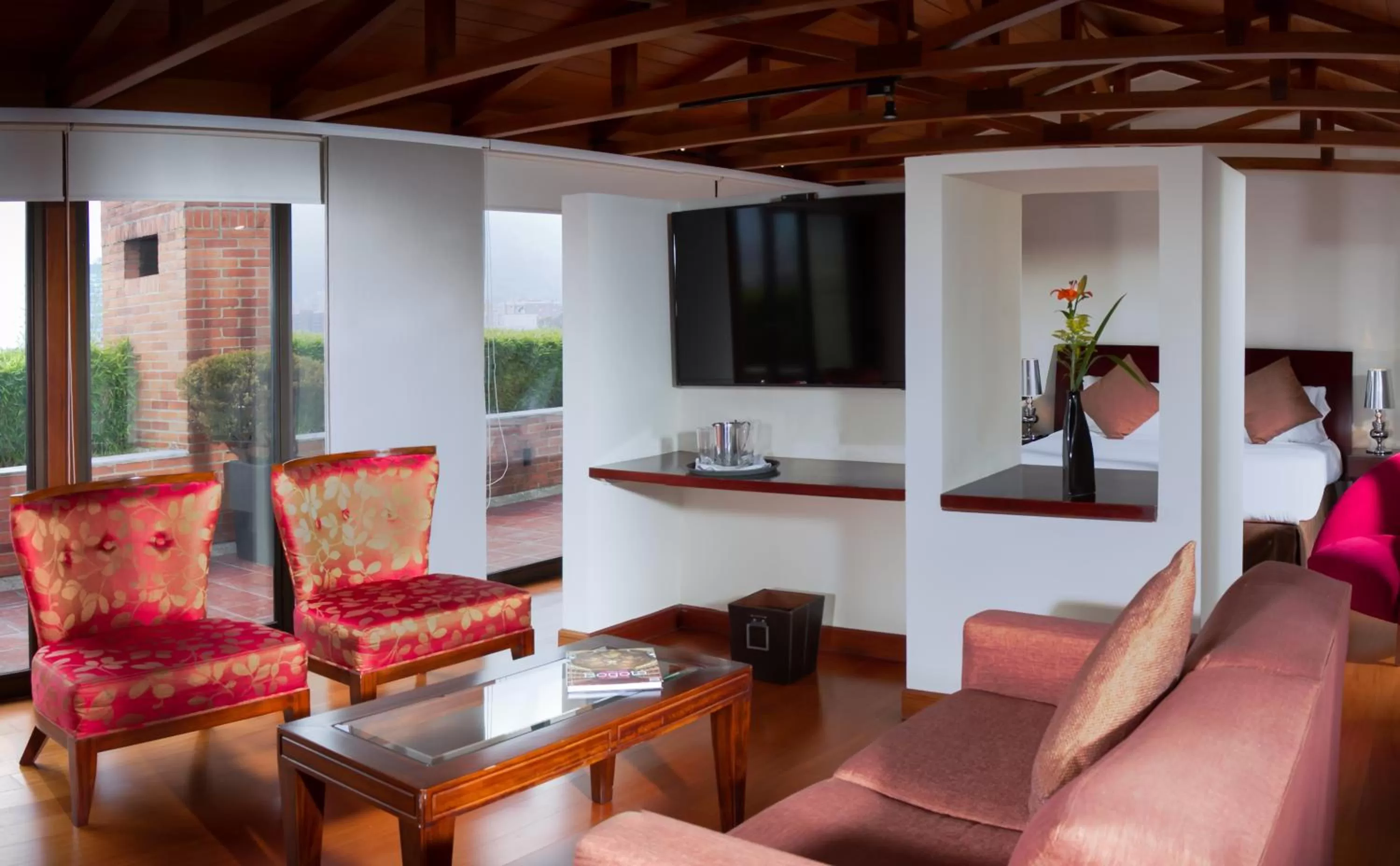 Bed in Santafe Boutique Hotel