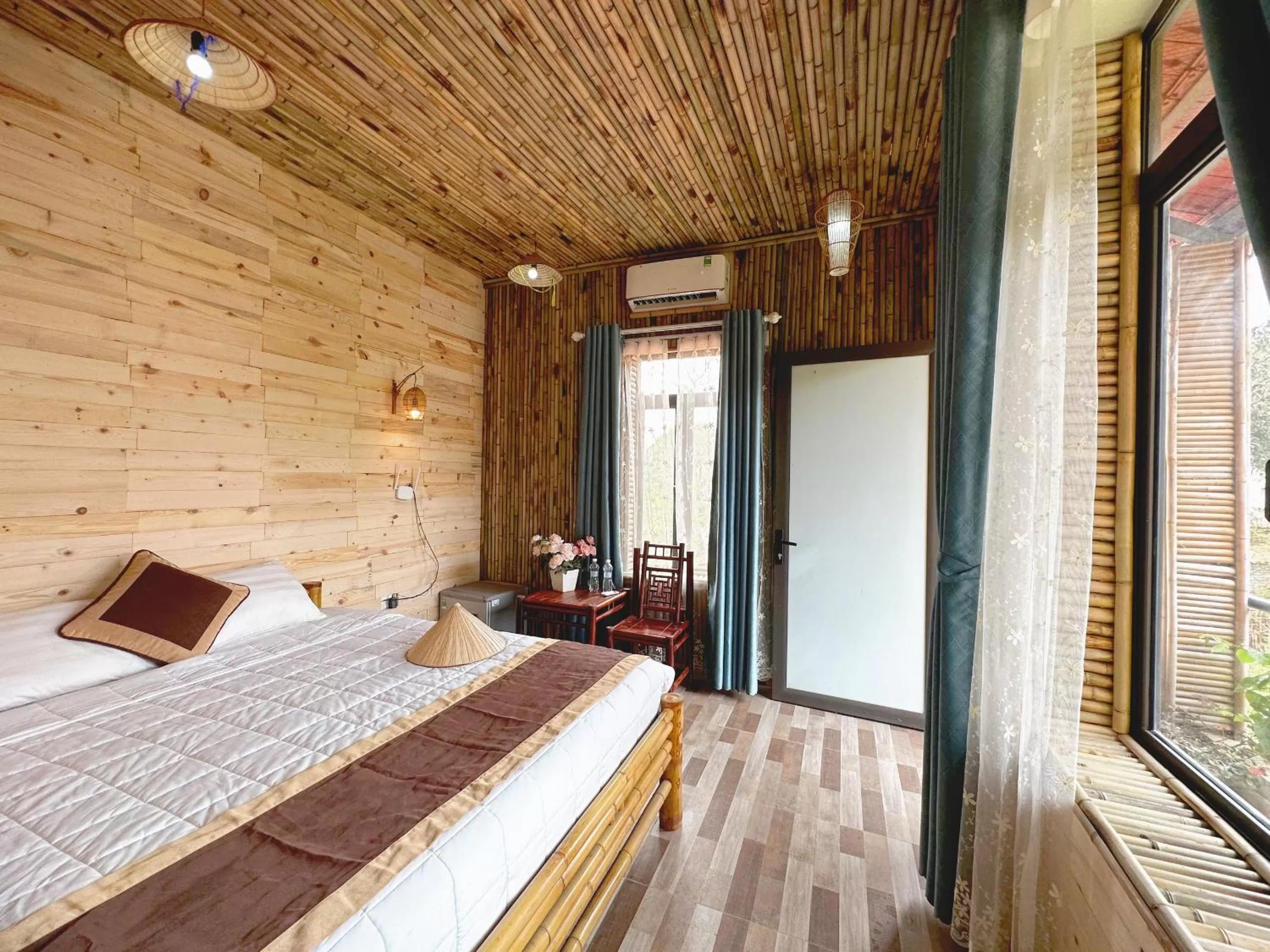 Bedroom, Bed in Trang An Moon Garden Homestay