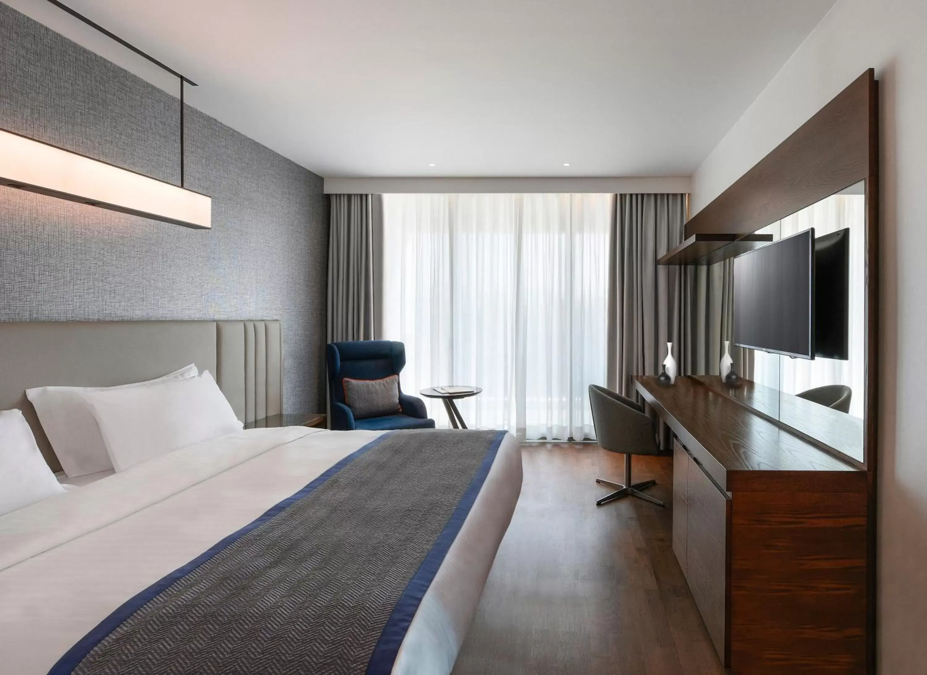 Bedroom, Bed in Makedonia Palace