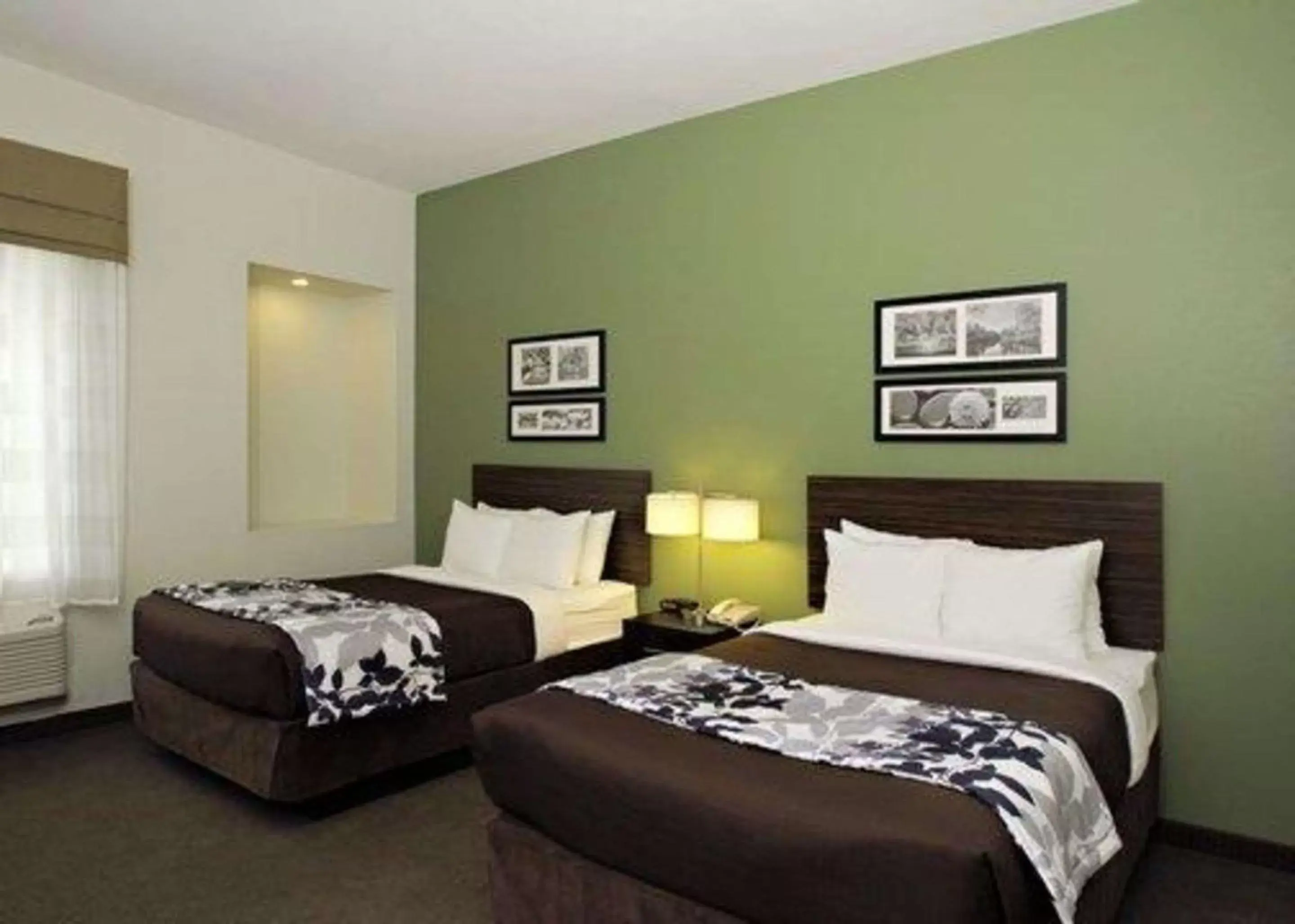 Photo of the whole room, Bed in Sleep Inn & Suites Downtown Inner Harbor