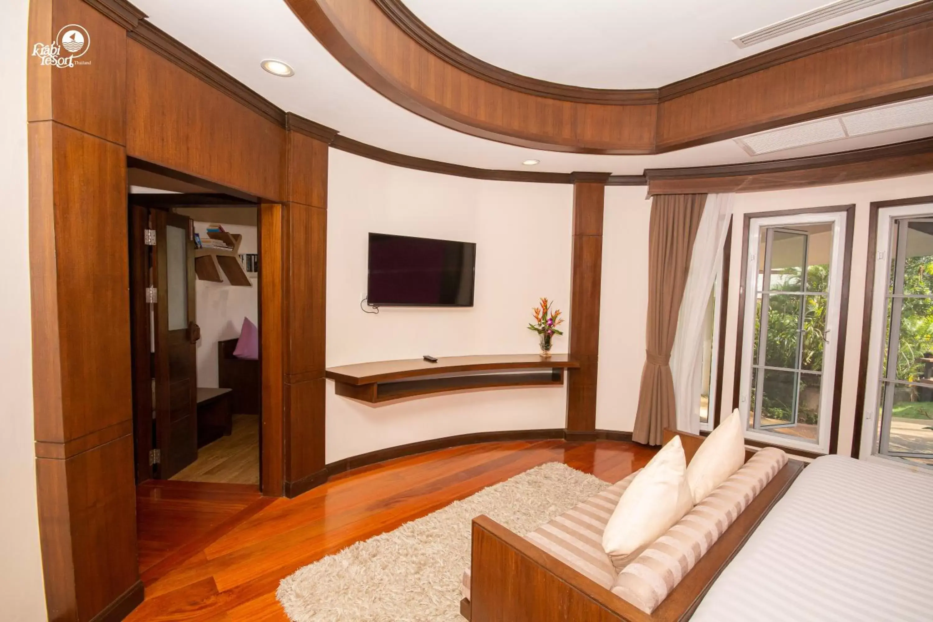 Communal lounge/ TV room, TV/Entertainment Center in Krabi Resort- SHA Extra Plus