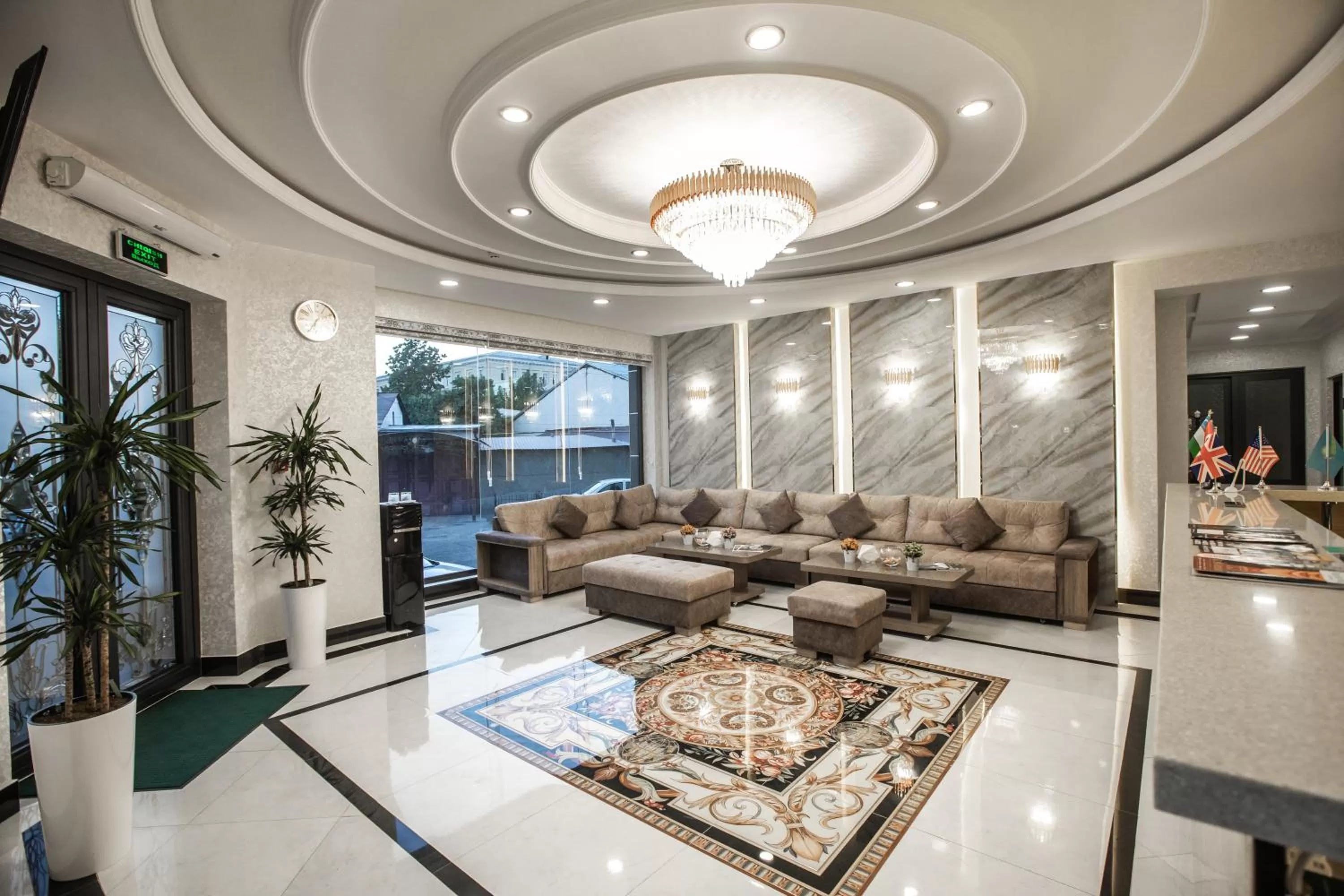 Lobby or reception in Manifa Hotel