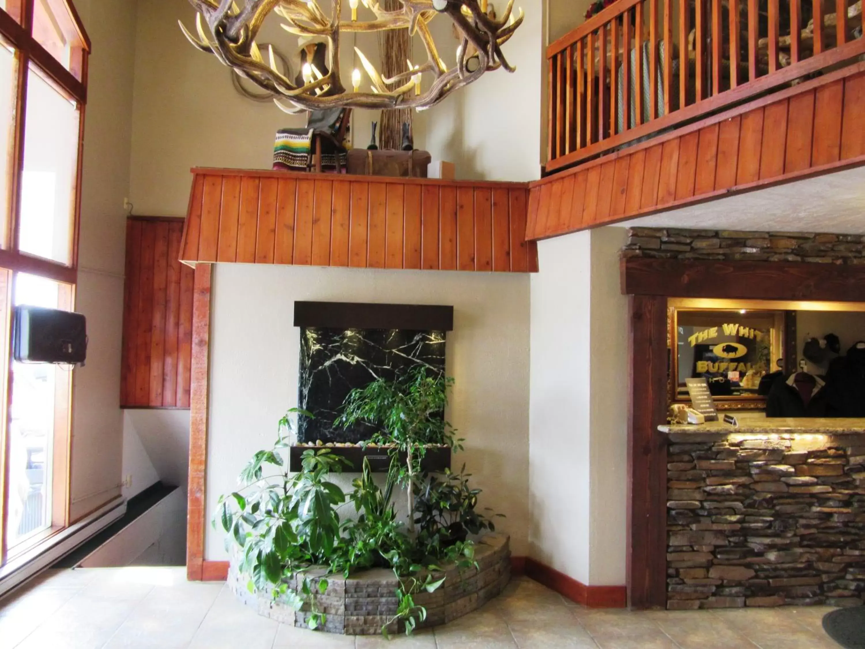 Lobby or reception in White Buffalo Hotel