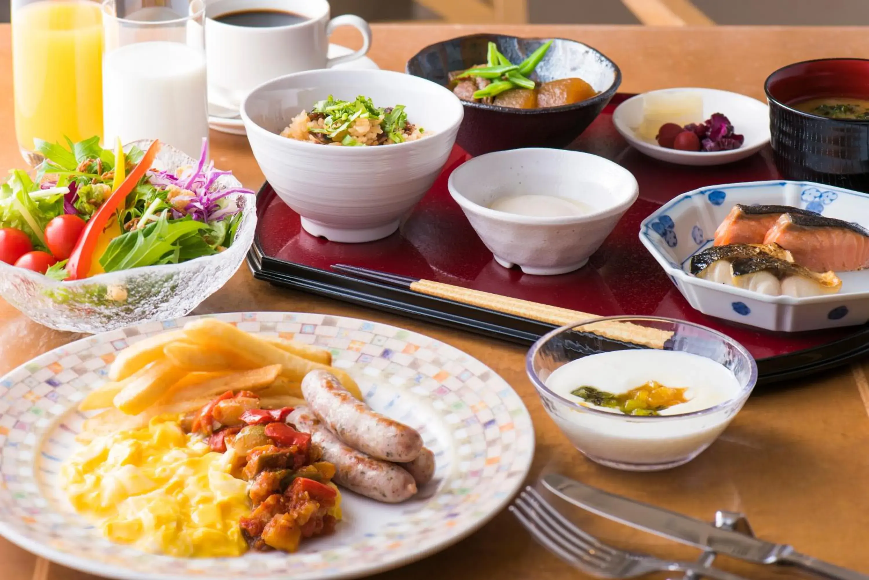 Food close-up, Lunch and Dinner in Urayasu Brighton Hotel Tokyo Bay