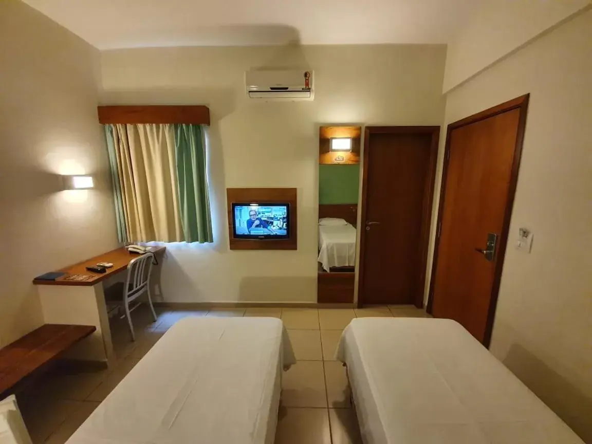 Twin Room with 2 twin bed in Meu Hotel Garça Twin Room with 2 twin bed in Meu Hotel Garça