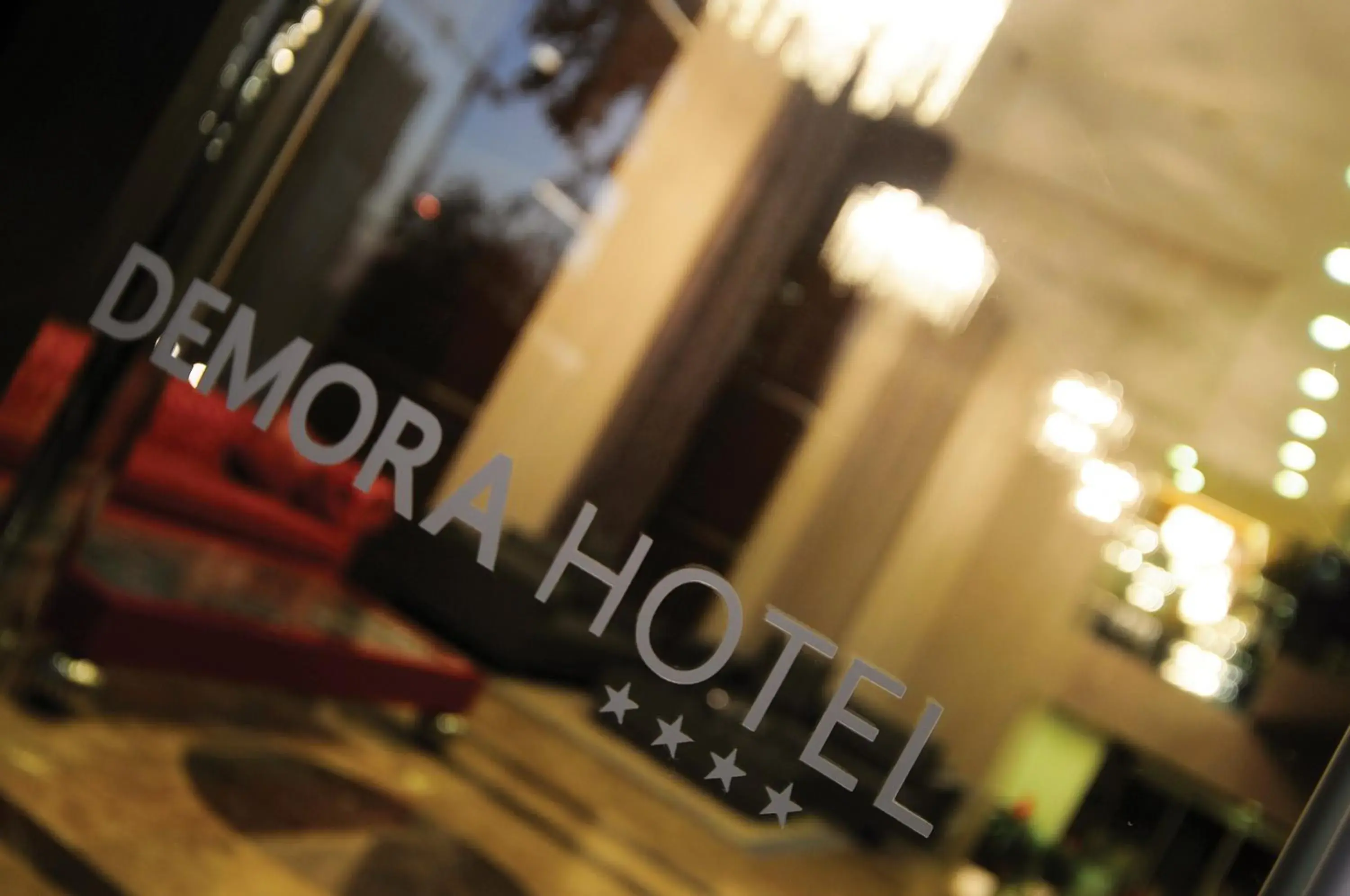 Logo/Certificate/Sign in Demora Hotel