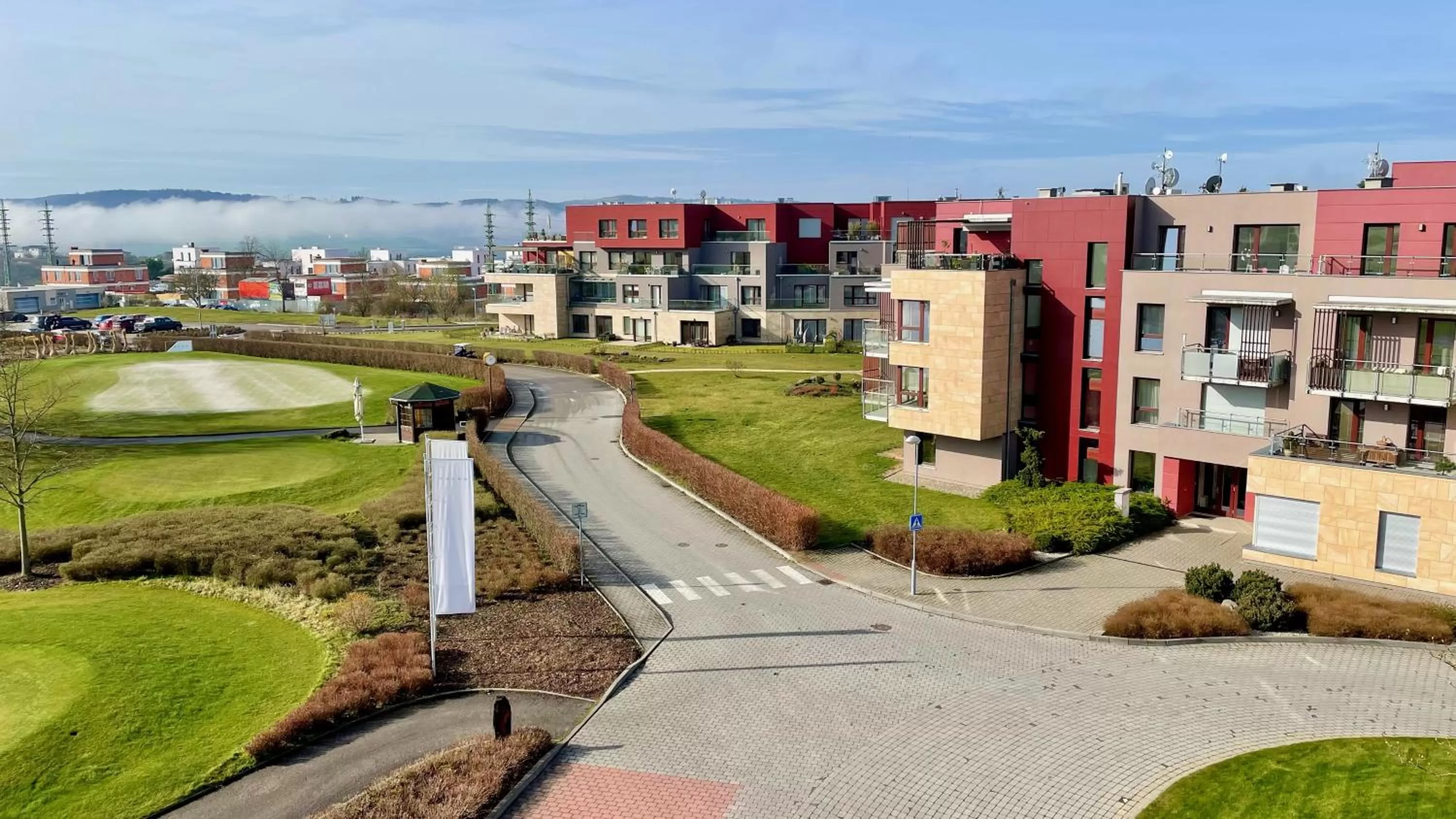 Property building in Hotel Beroun Golf Club