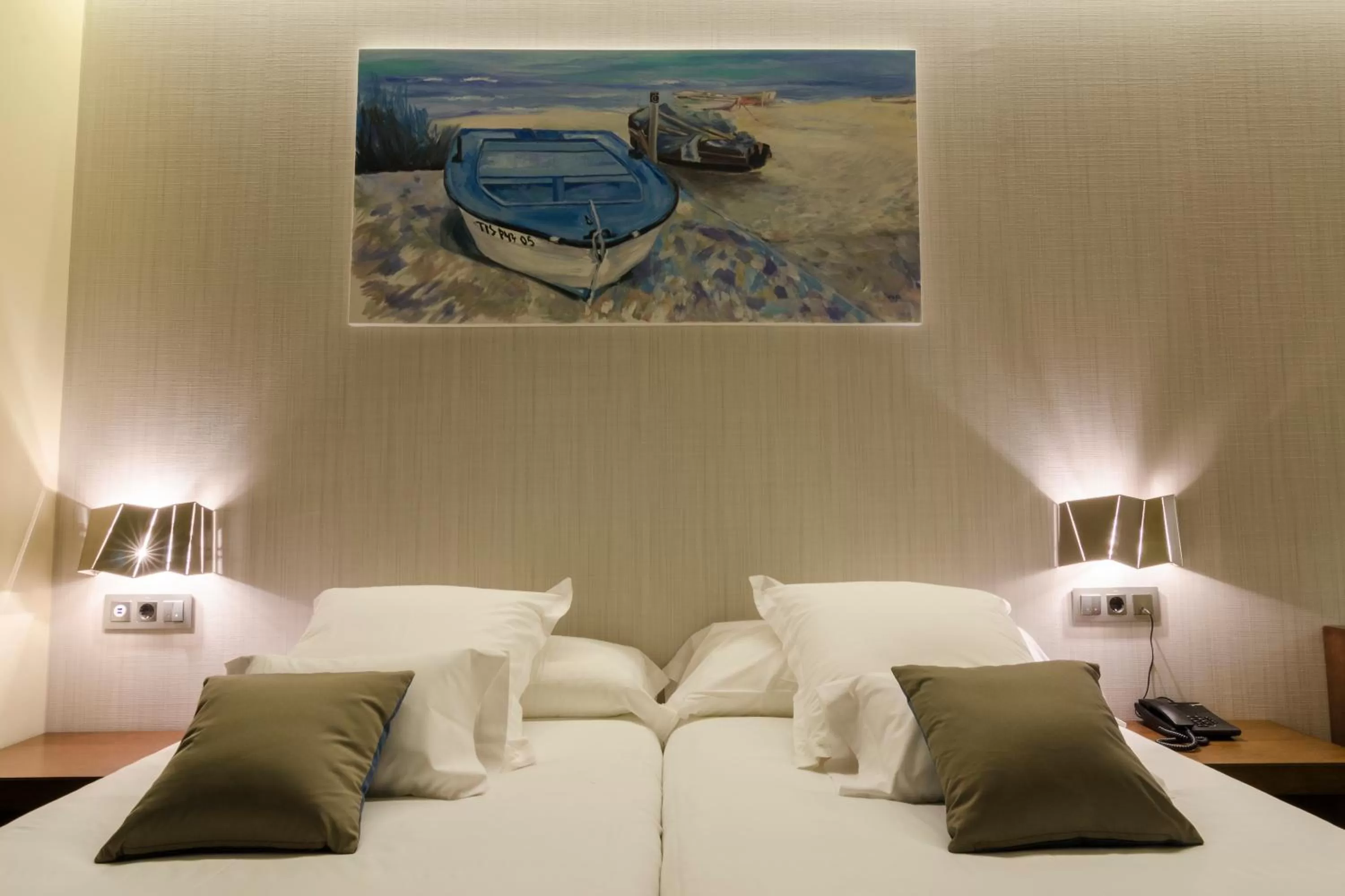 Decorative detail, Bed in Agua de Mar Hotel Boutique