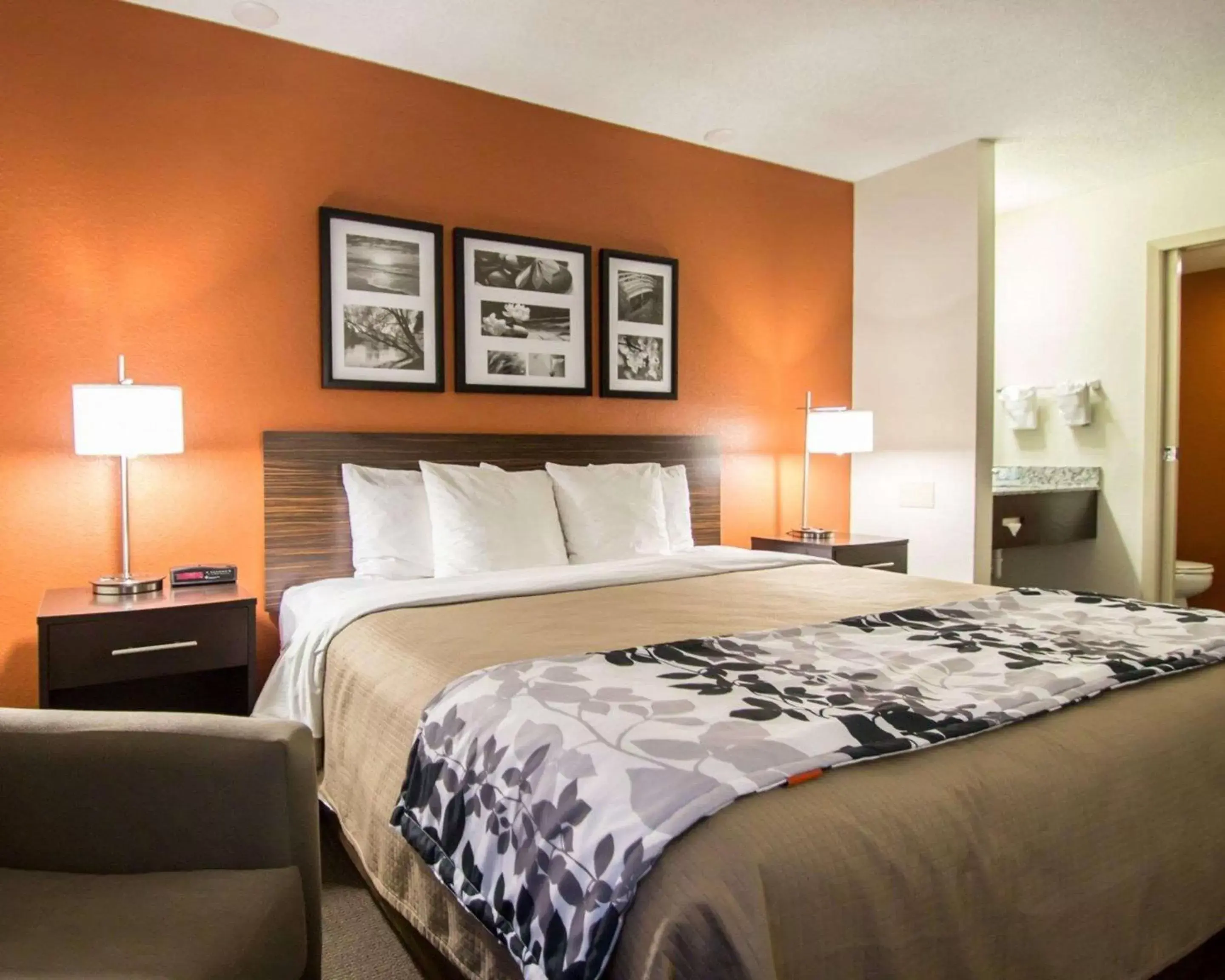 Bed in Sleep Inn Ormond Beach - Daytona Bed in Sleep Inn Ormond Beach - Daytona