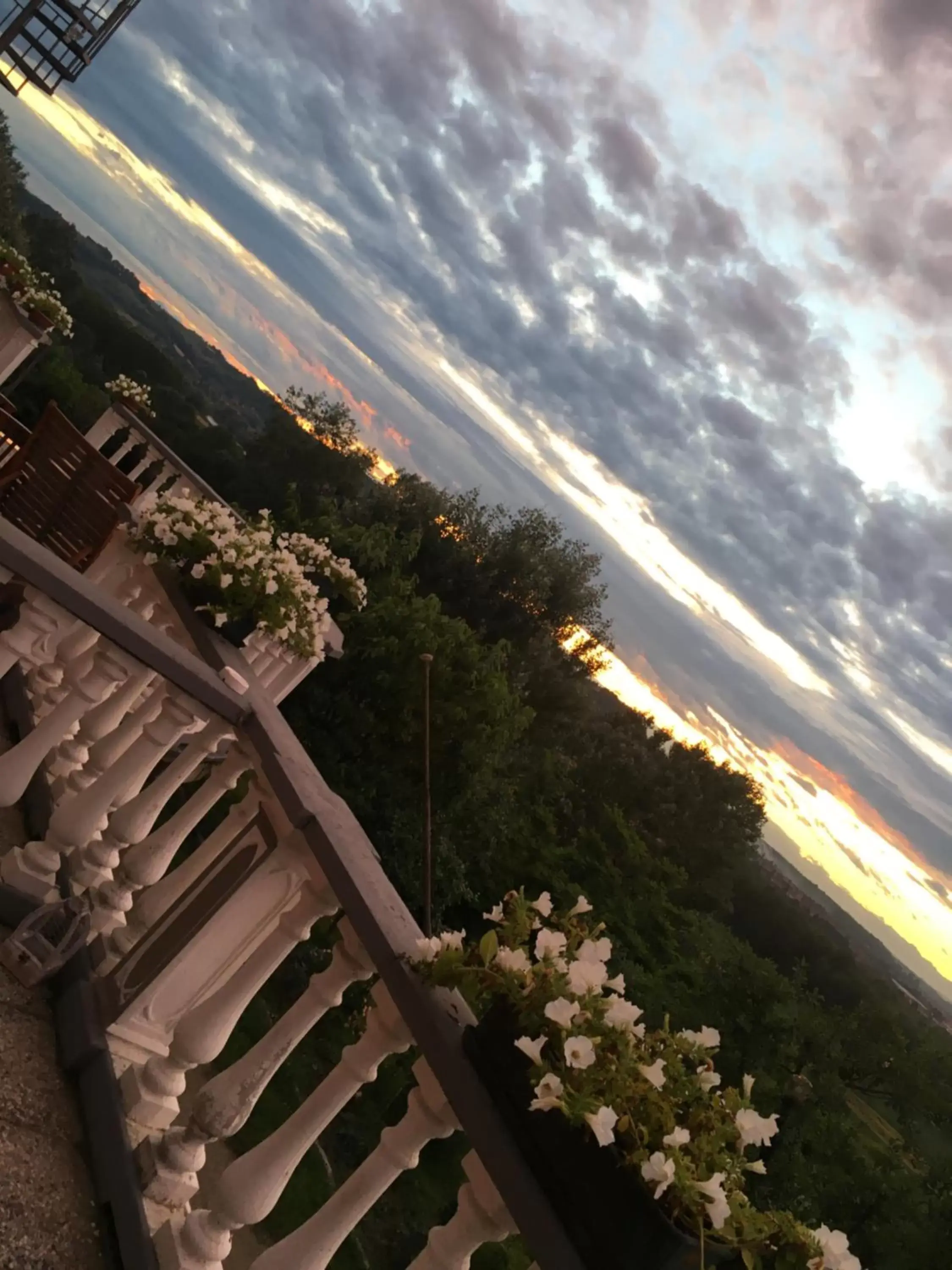 Landmark view in B&B La Villarella dei Tulipani