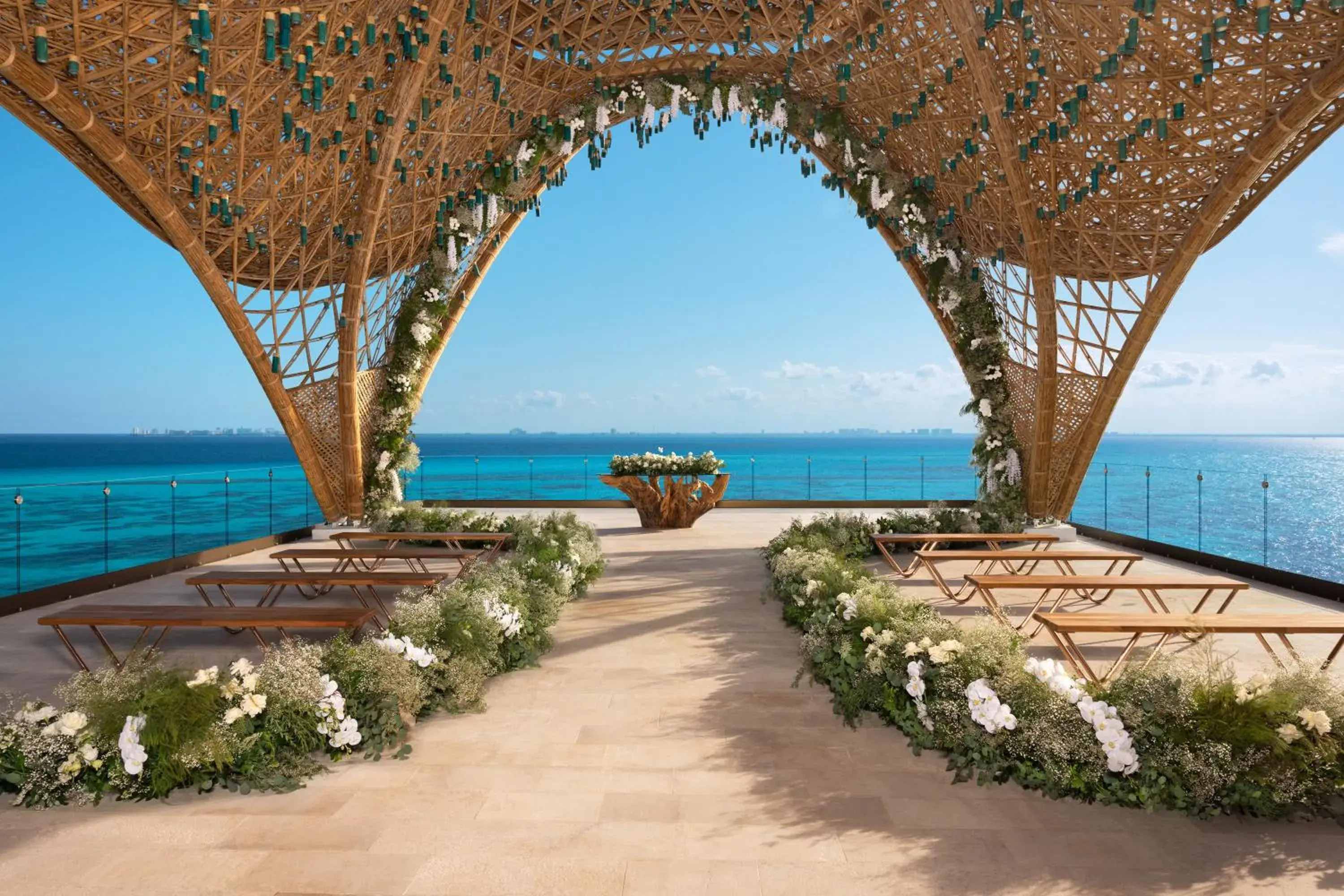 wedding, Beach in Impression Isla Mujeres by Secrets - Adults Only - All Inclusive