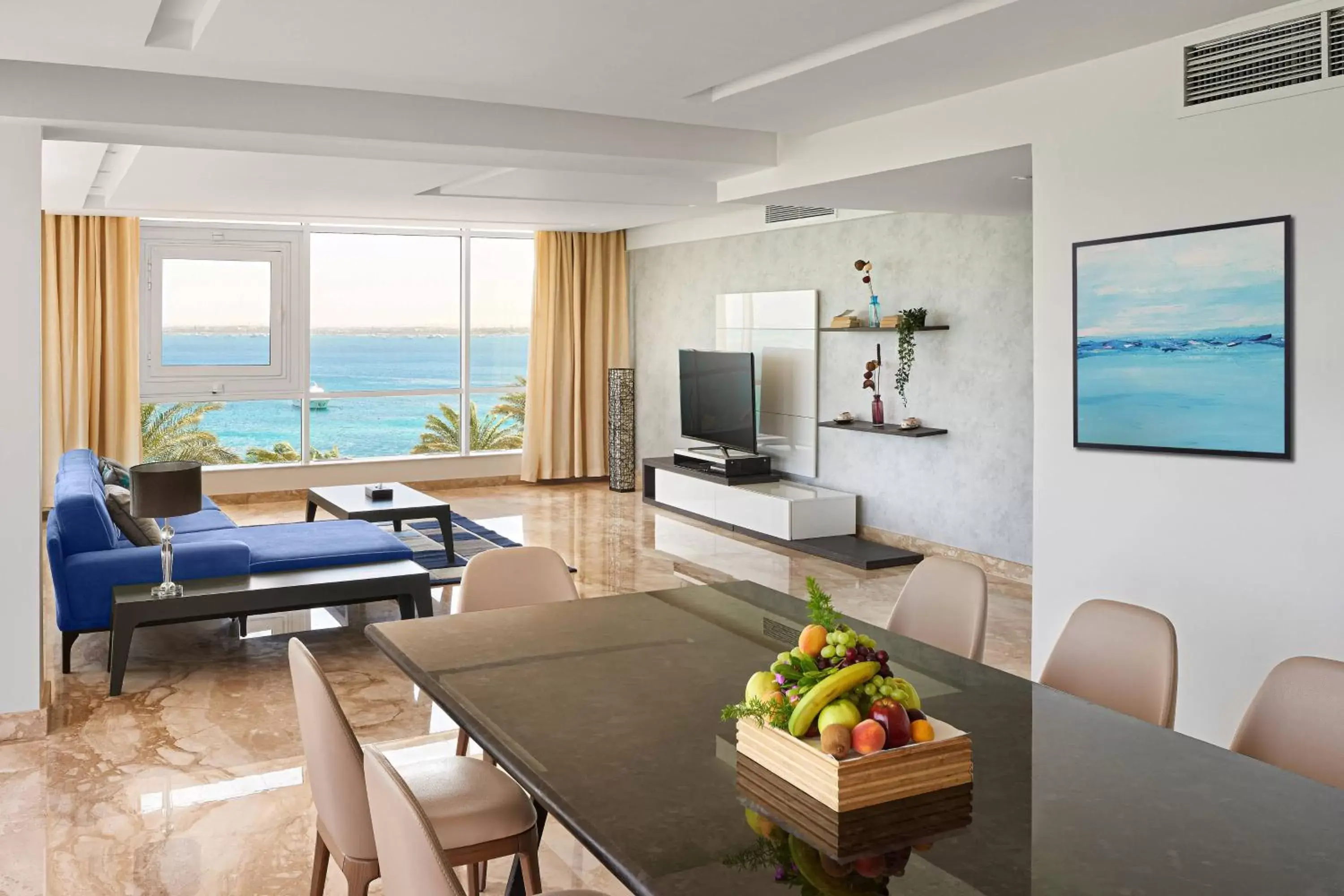 Living room in Hurghada Marriott Red Sea Beach Resort