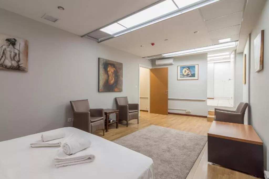 Bedroom, Bed in Arditou Akropolis Apartments-Suites