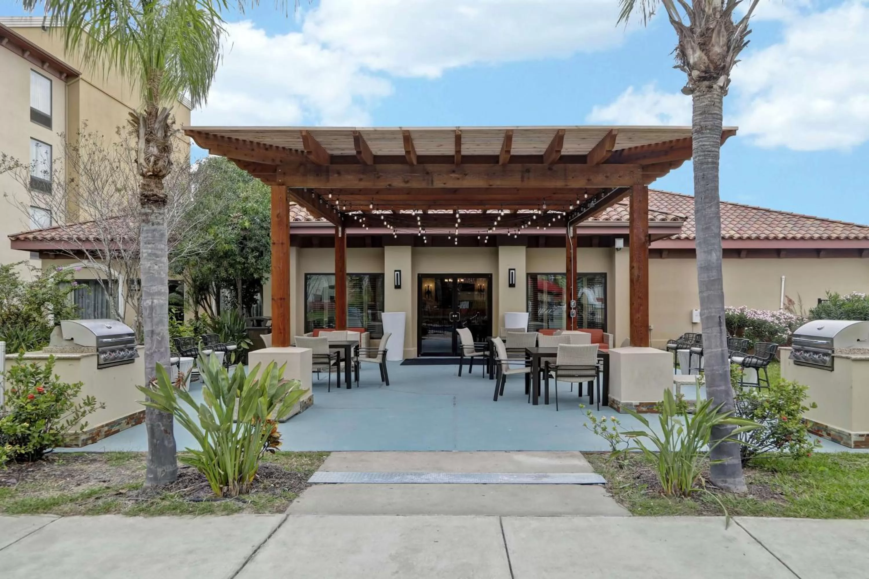 Patio in Homewood Suites by Hilton McAllen