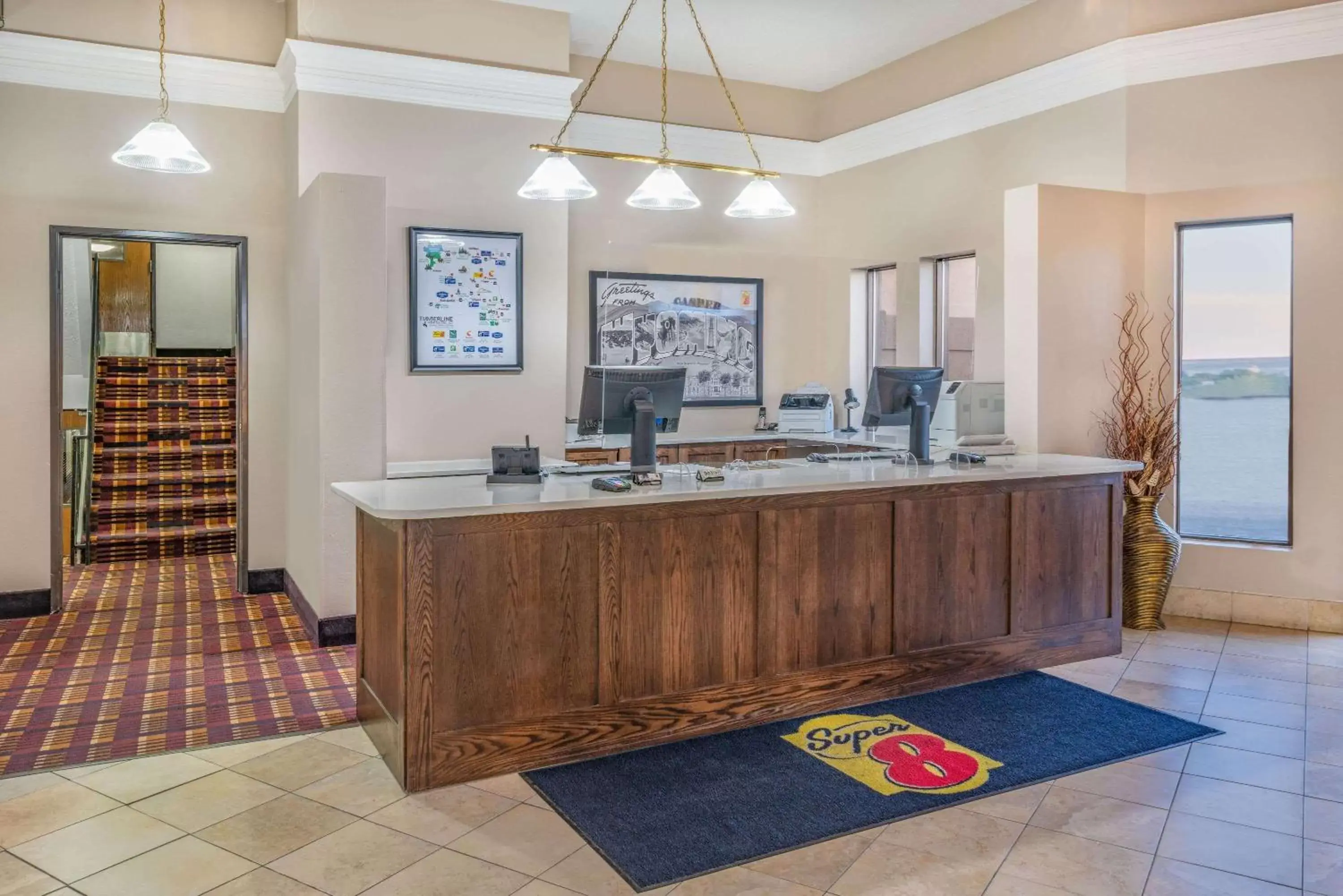 Lobby or reception, Lobby/Reception in Super 8 by Wyndham Casper West by the River