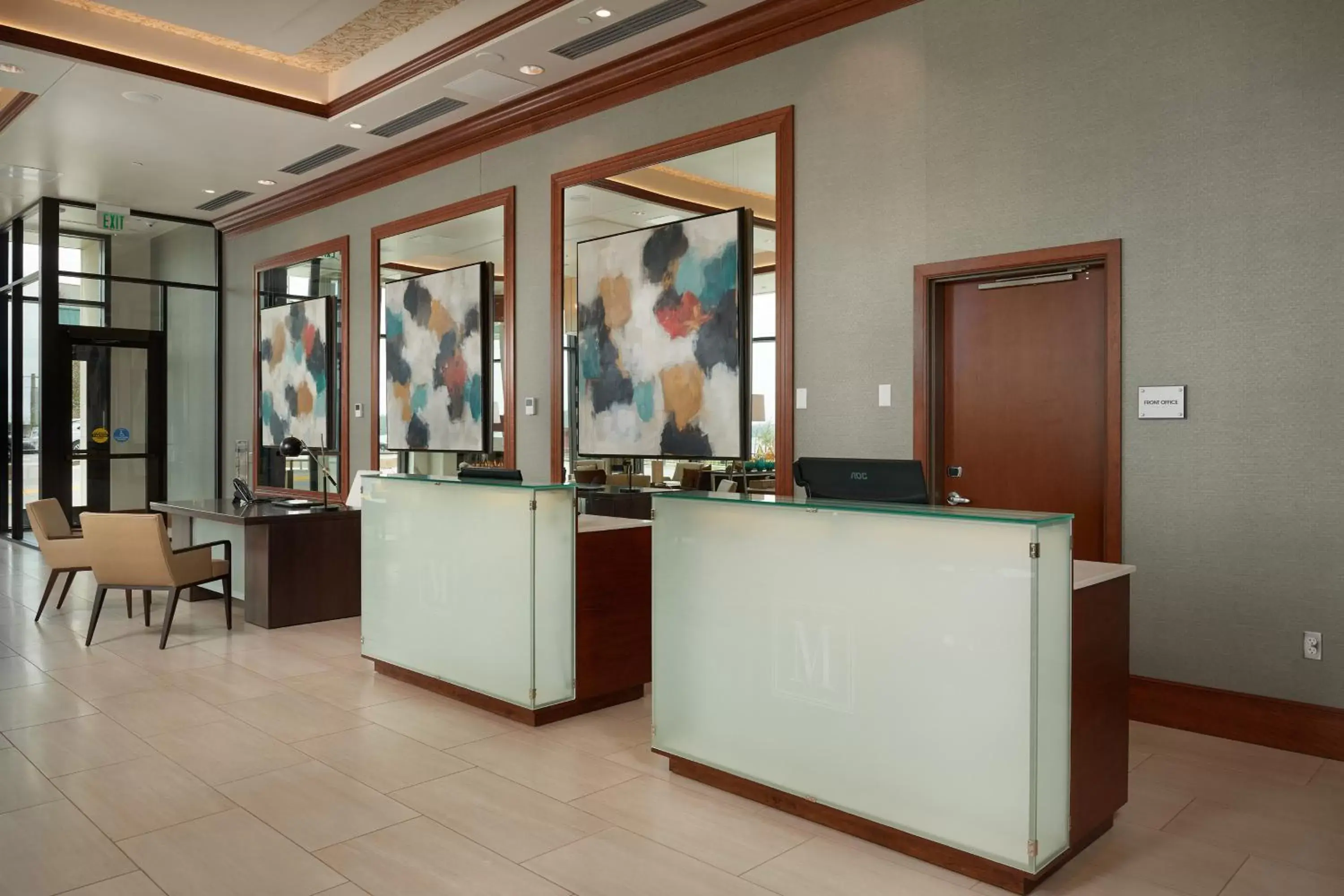 Lobby or reception, Lobby/Reception in The Merrill Hotel & Conference Center, Muscatine, a Tribute Portfolio Hotel