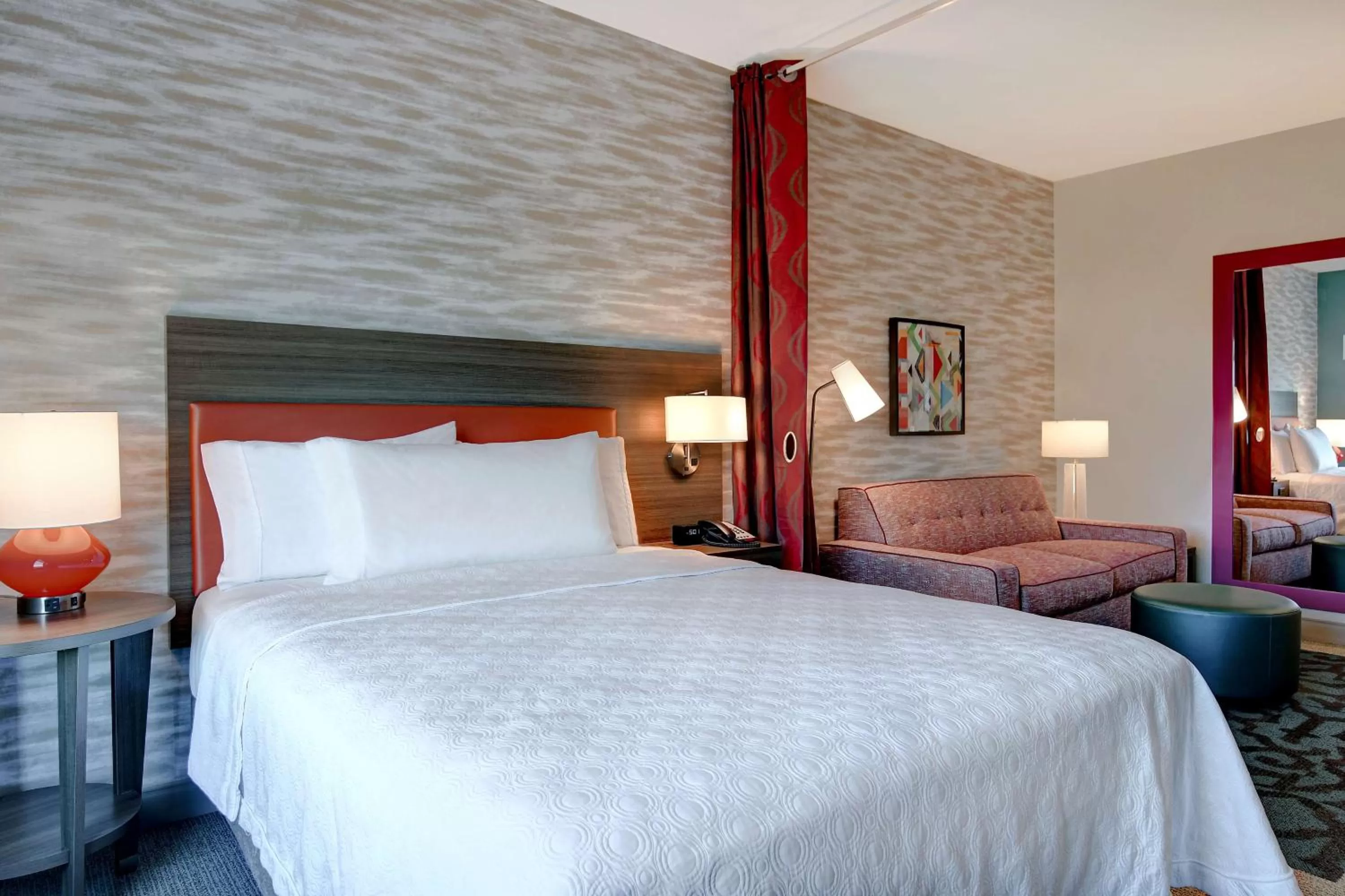 Bed in Home2 Suites by Hilton North Plano Hwy 75