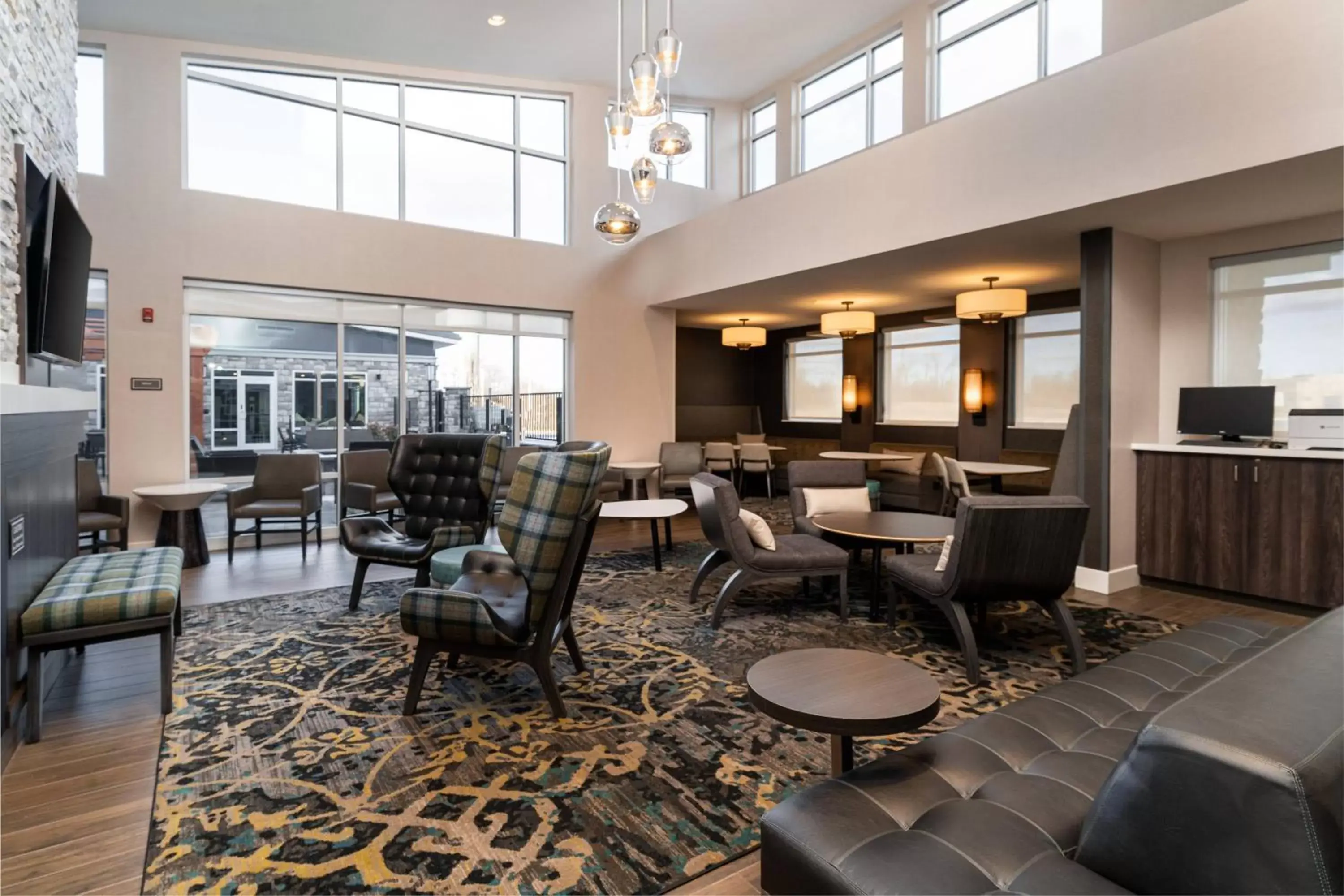 Lobby or reception, Restaurant/Places to Eat in Residence Inn by Marriott Loma Linda Redlands