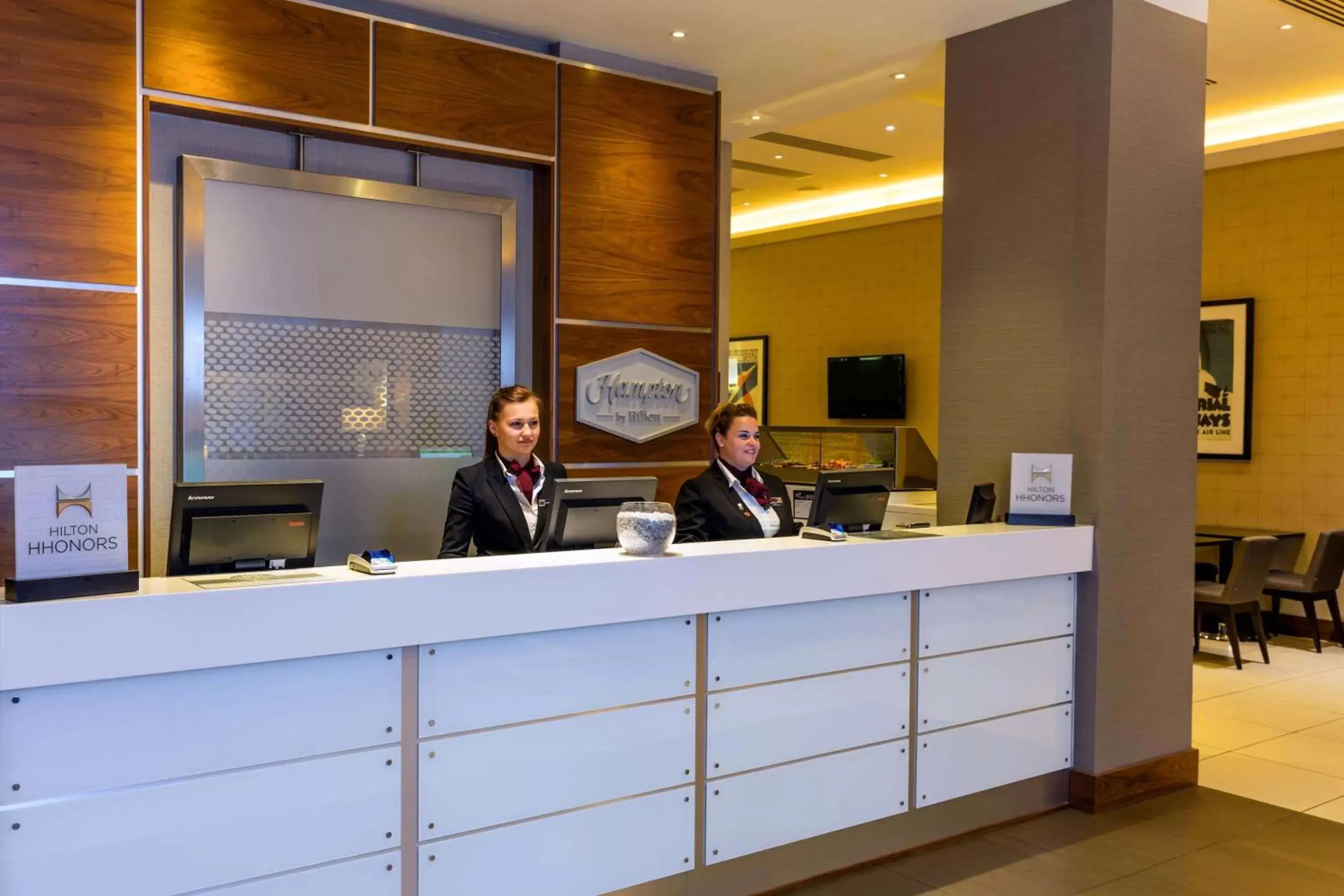 Lobby or reception, Lobby/Reception in Hampton by Hilton London Croydon