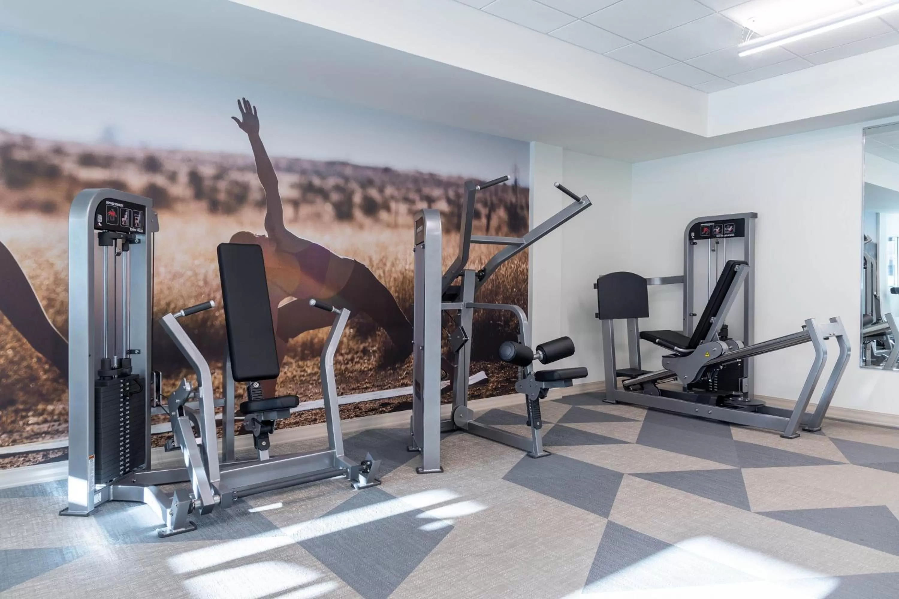 Fitness centre/facilities in Element Dallas Richardson