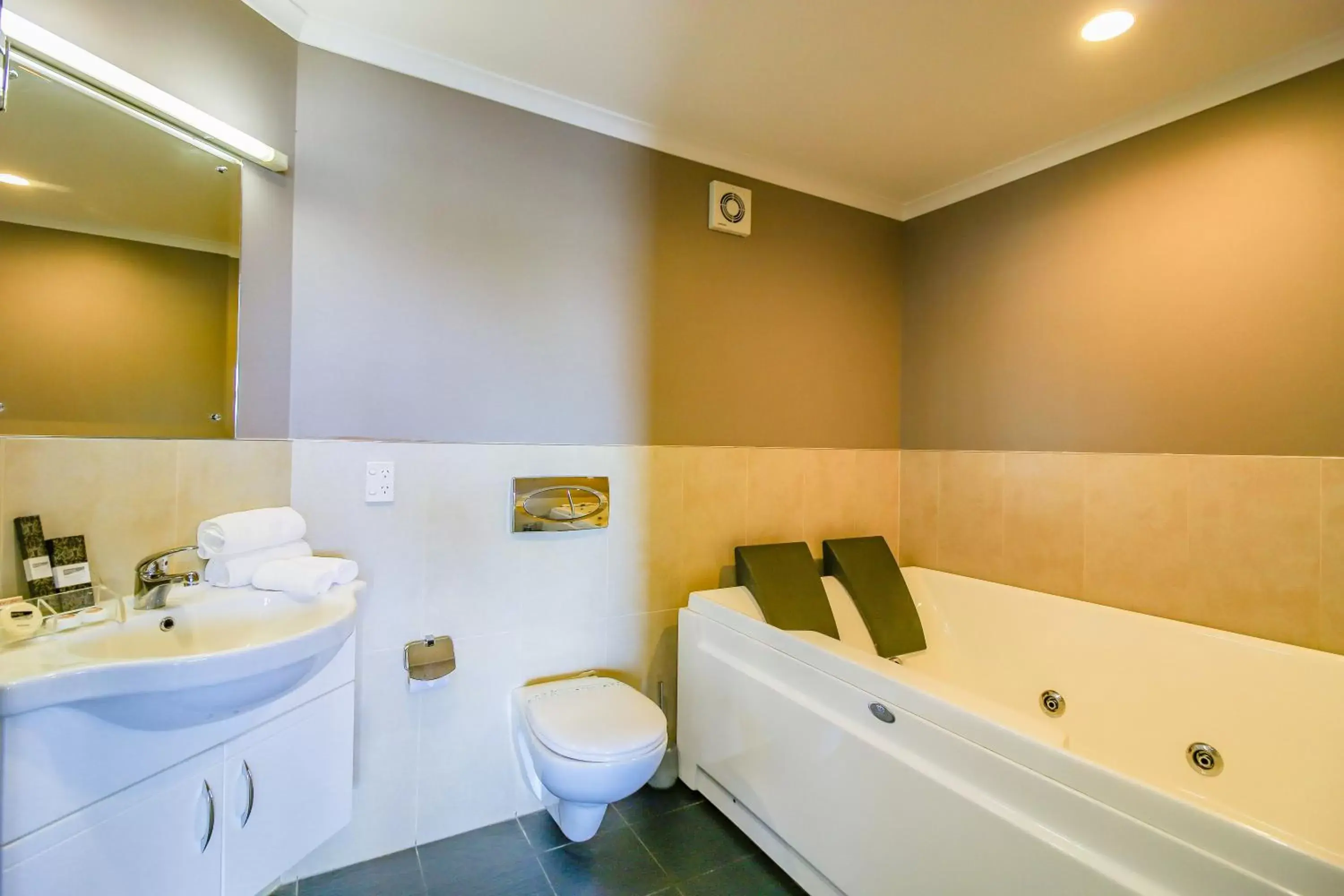 Bathroom in Aotea Motor Lodge