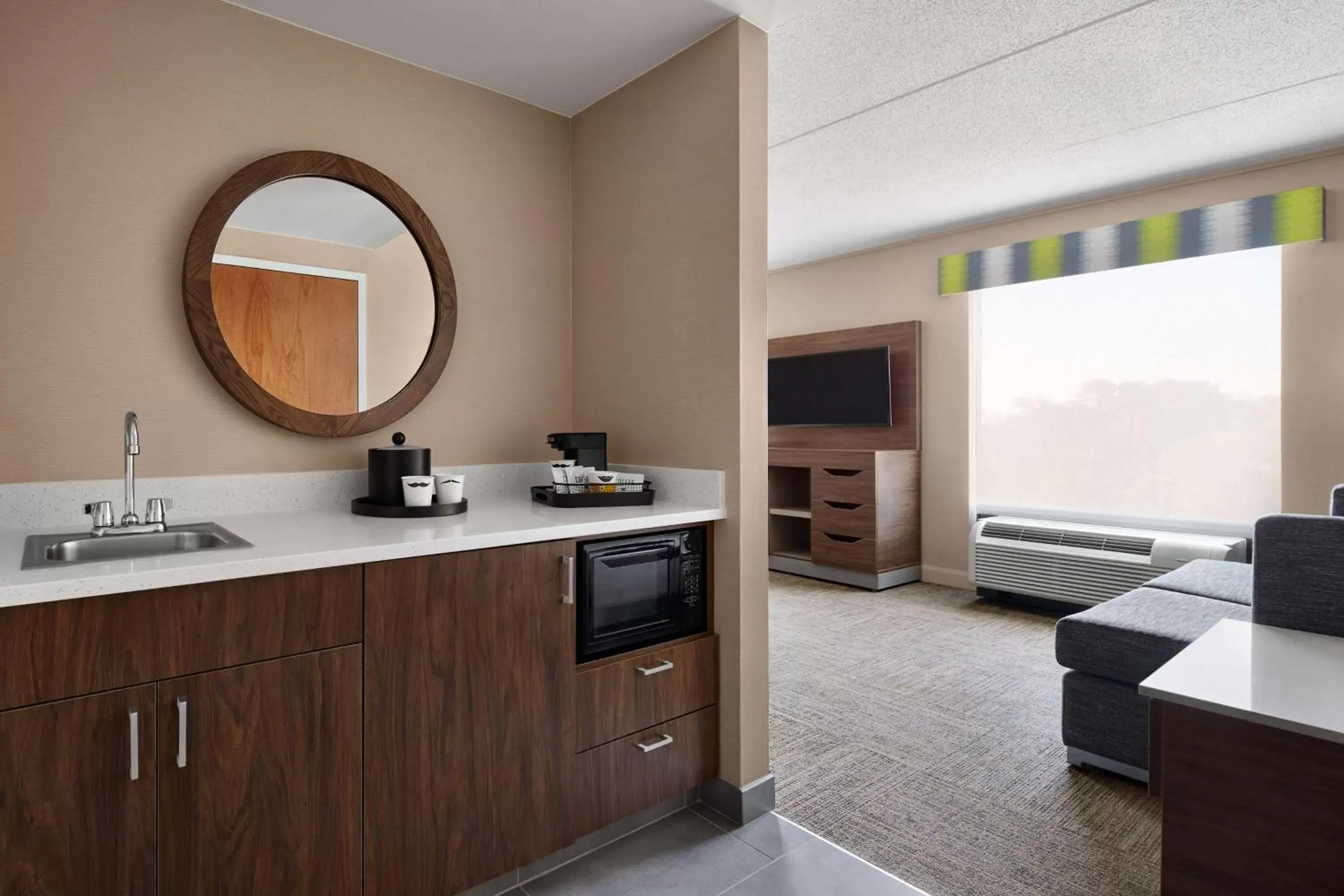 Bedroom, Bathroom in Hampton Inn & Suites West Haven