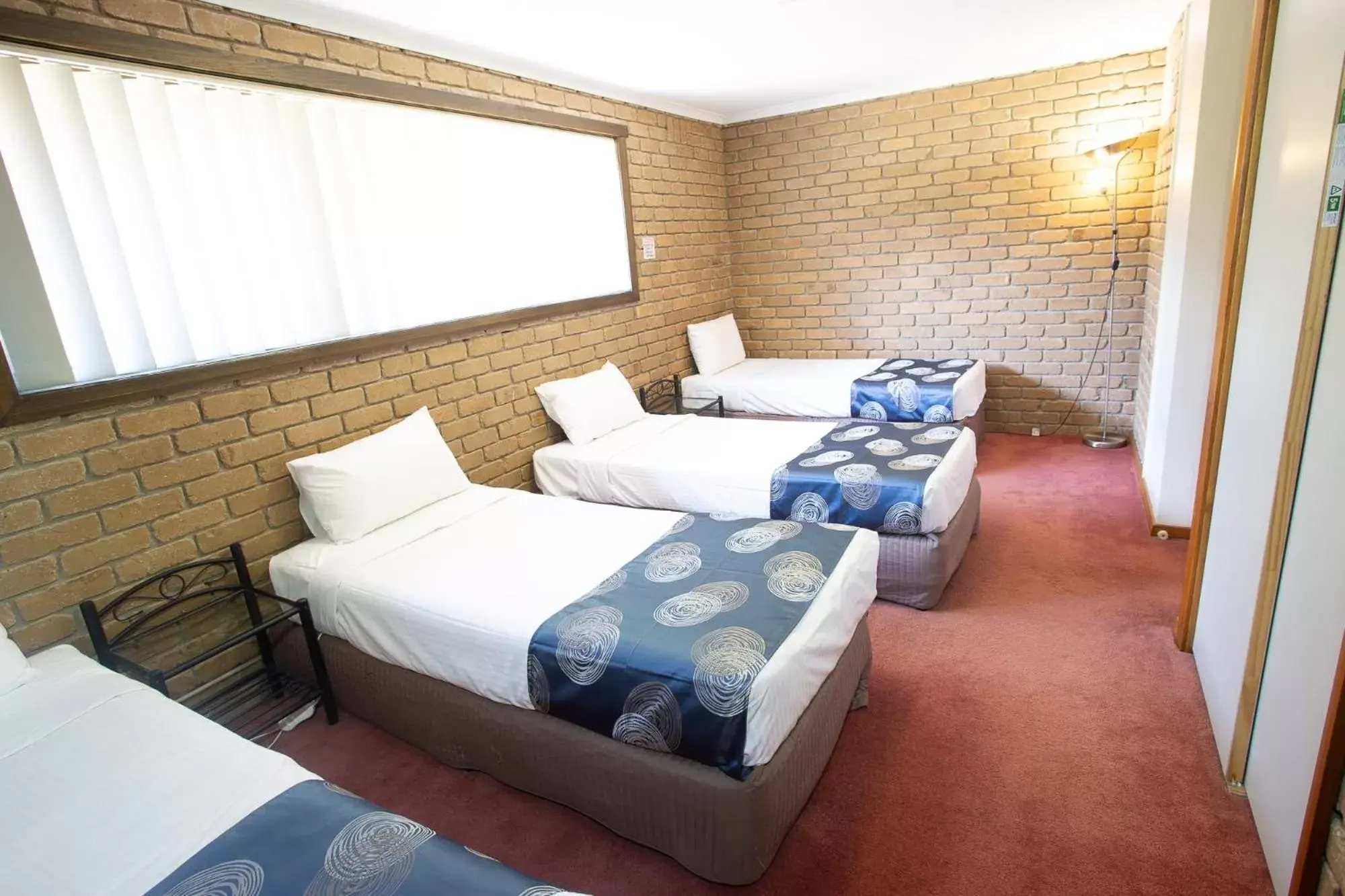 Bed in Goldfields Motel