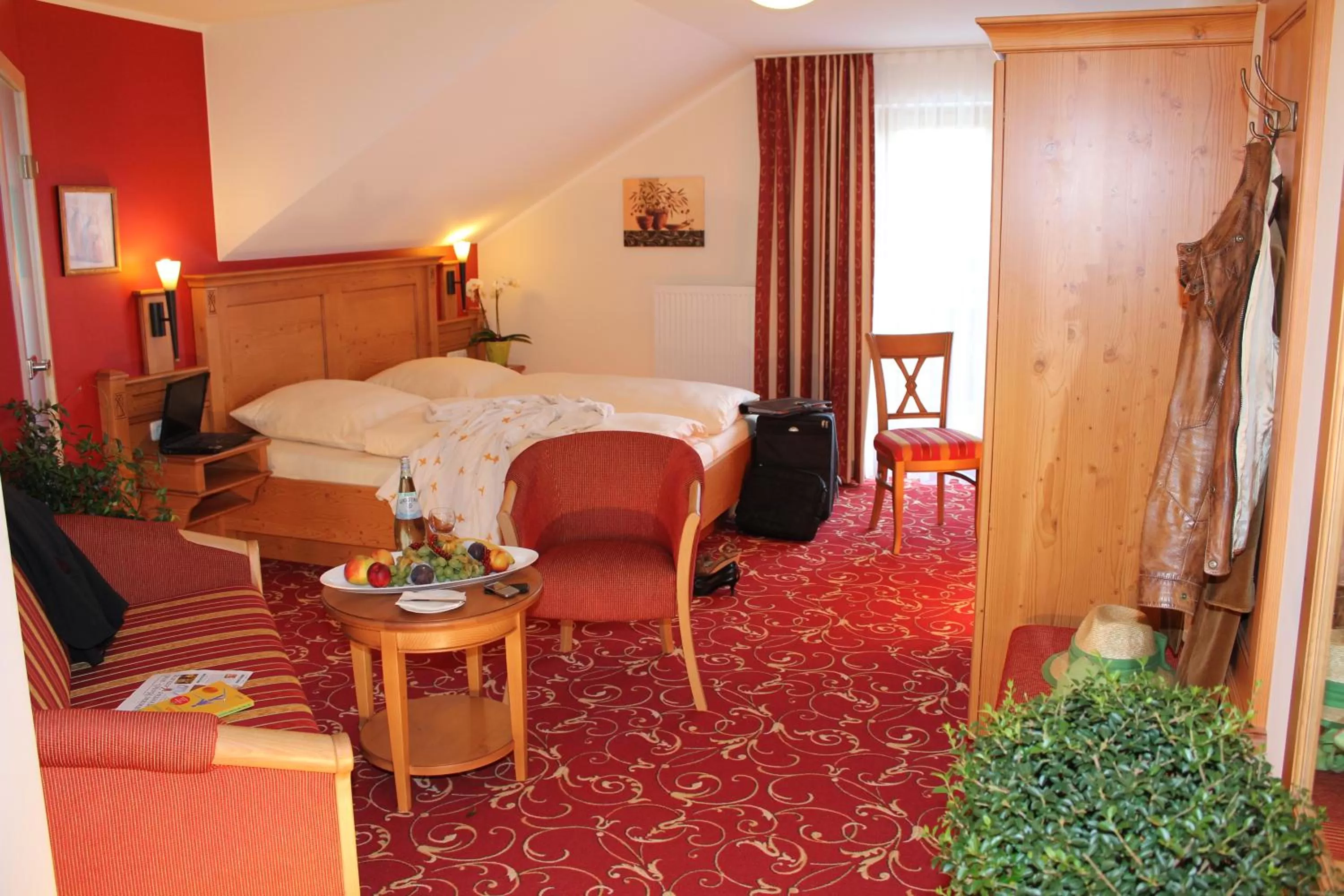 Bed in Landgasthof Apfelbeck