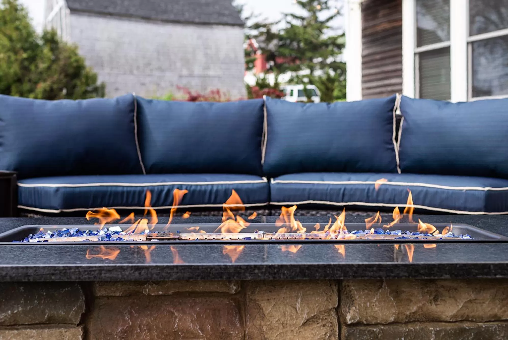 Patio in Spouter Inn Bed & Breakfast