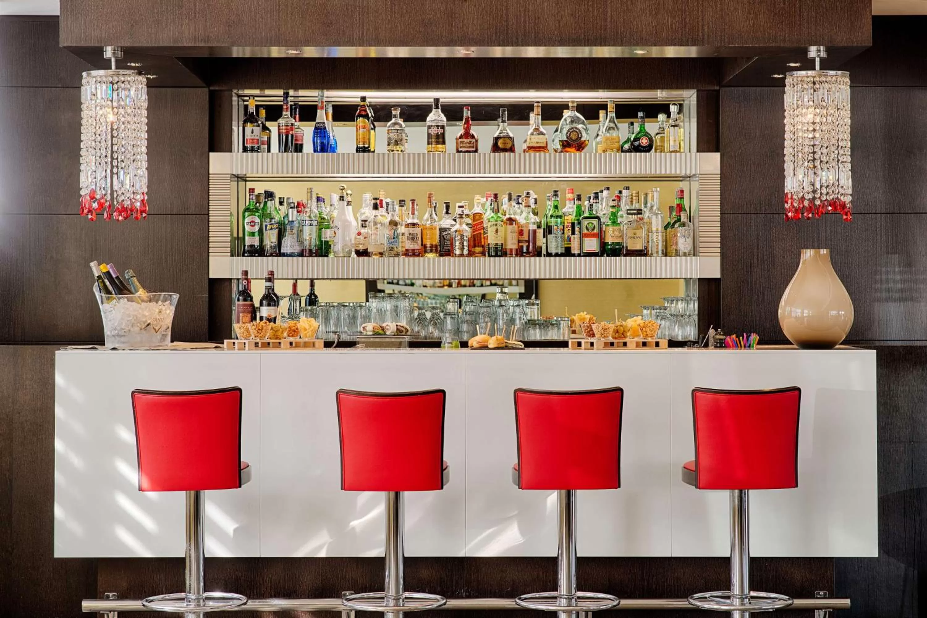 Lounge or bar in Savhotel Mantegna Padova