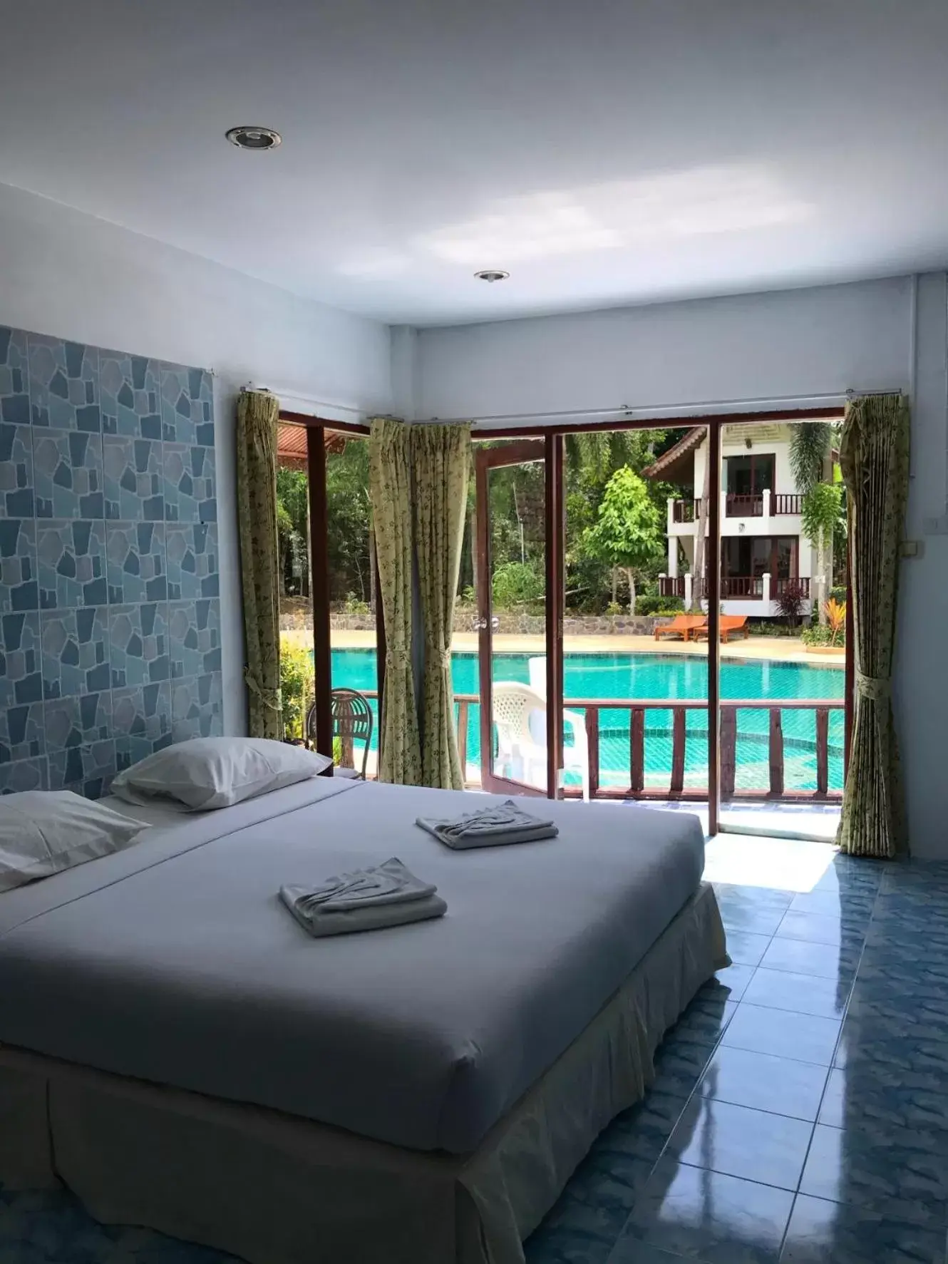 Pool View in Koh Chang Thai Garden Hill Resort