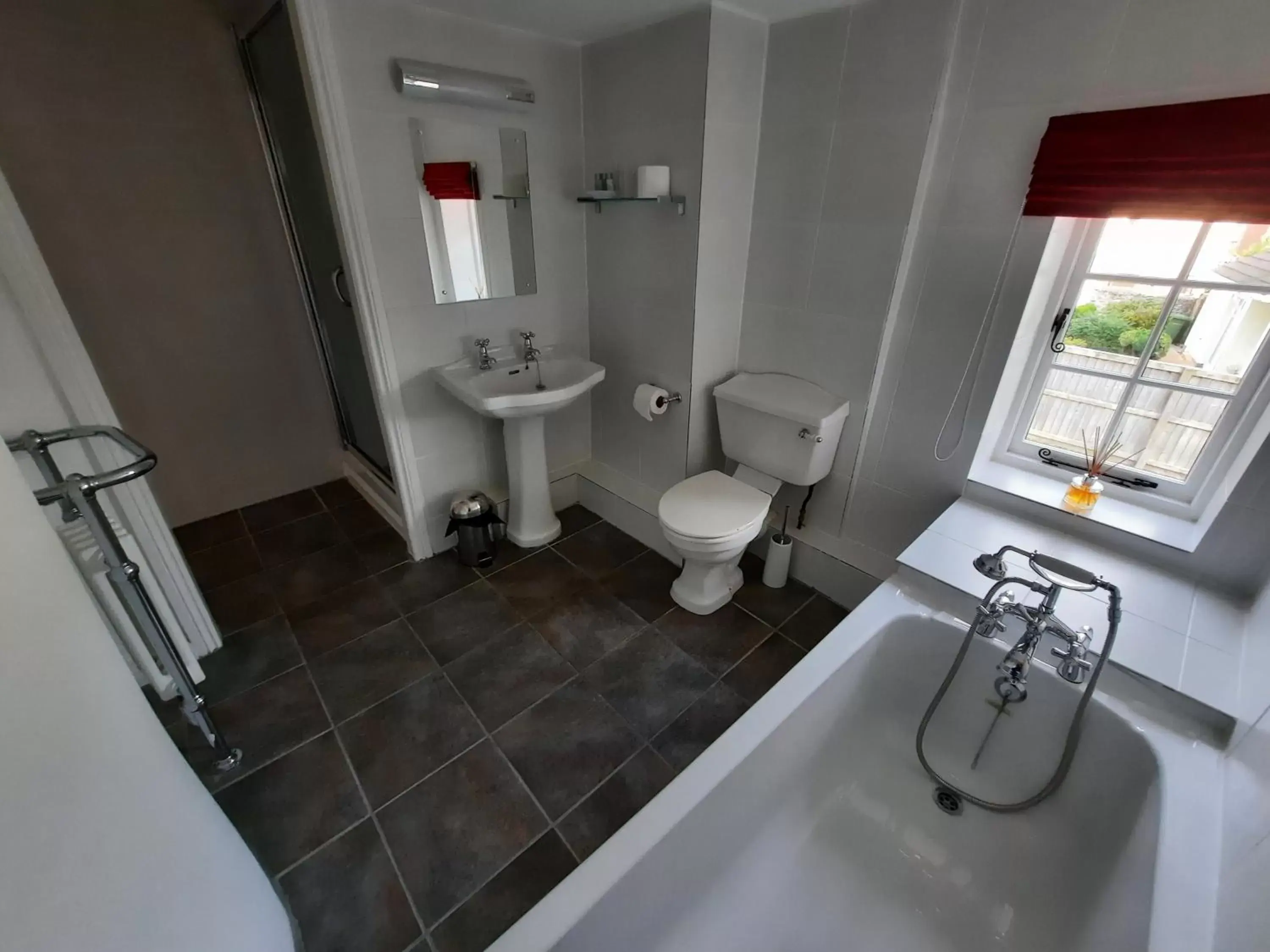 Shower, Bathroom in The White Cottage