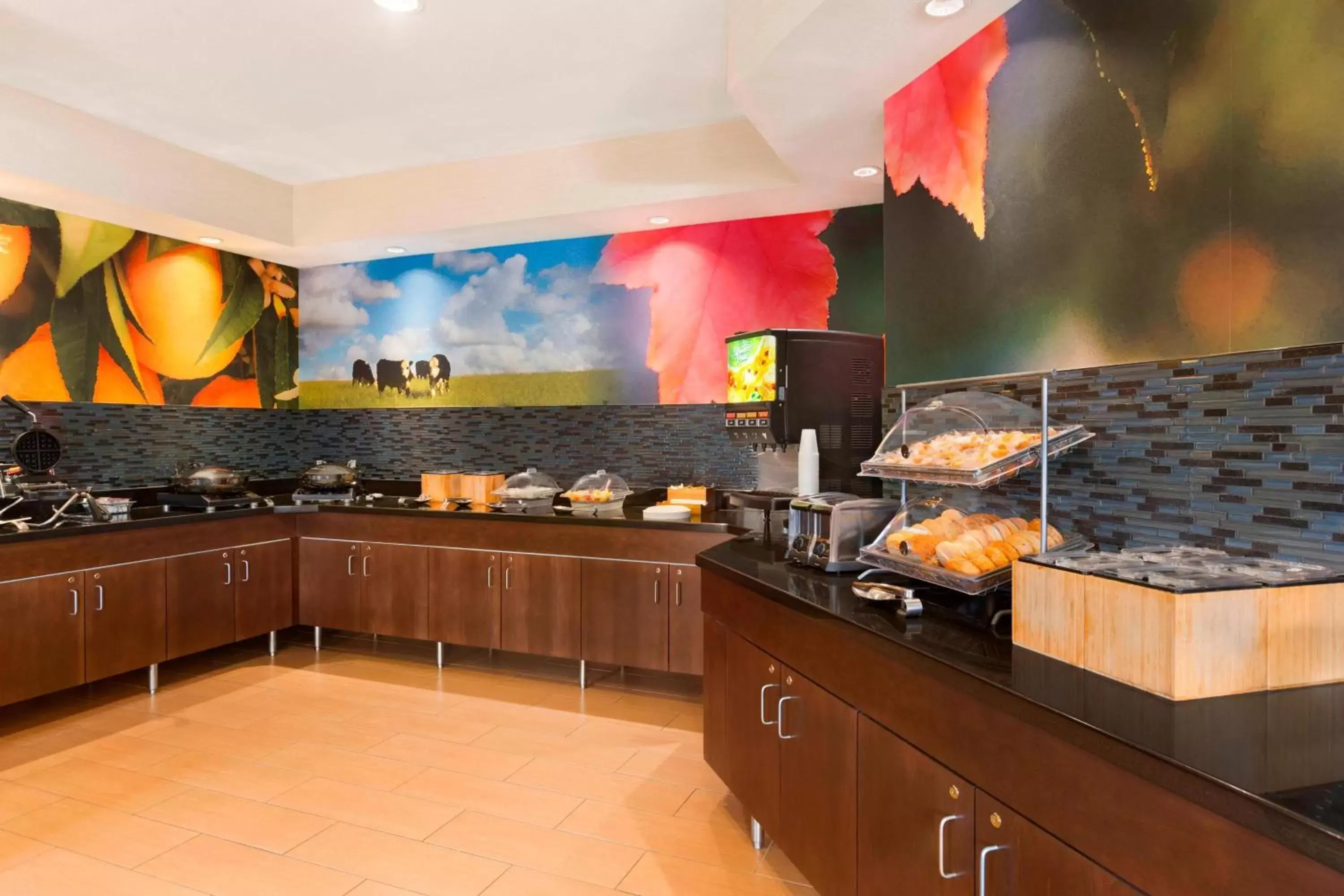 Breakfast, Kitchen/Kitchenette in Fairfield Inn & Suites Mankato