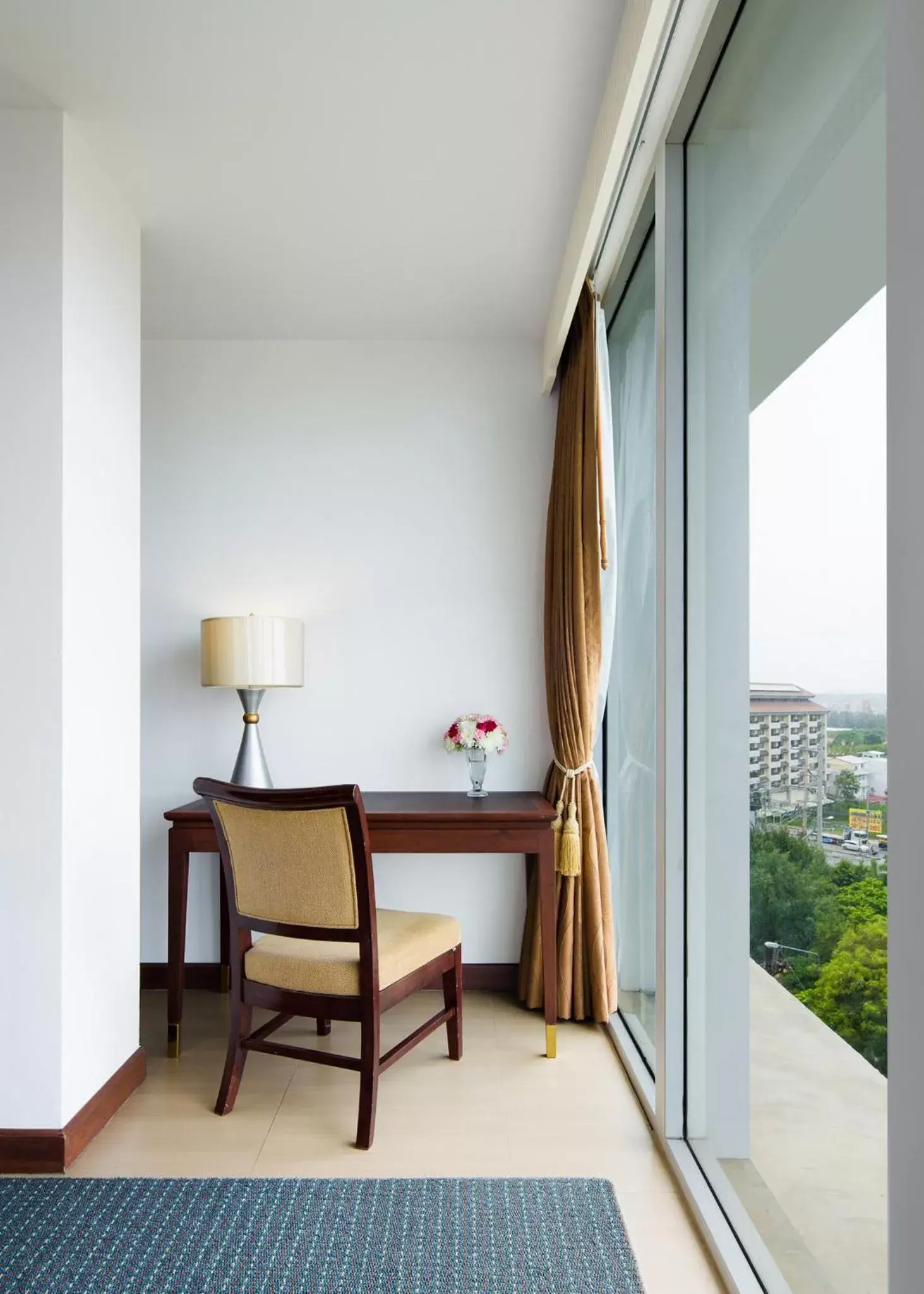 Seating area in Aiyara Grand Hotel